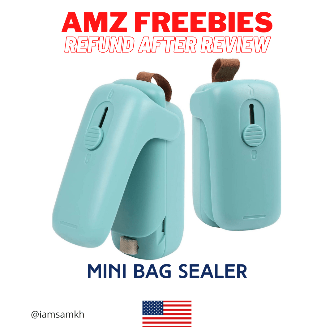 🔥MINI BAG SEALER🔥WAS 29.99🔥FREE FOR AMAZON US TESTERS🔥DM IF INTERESTED
