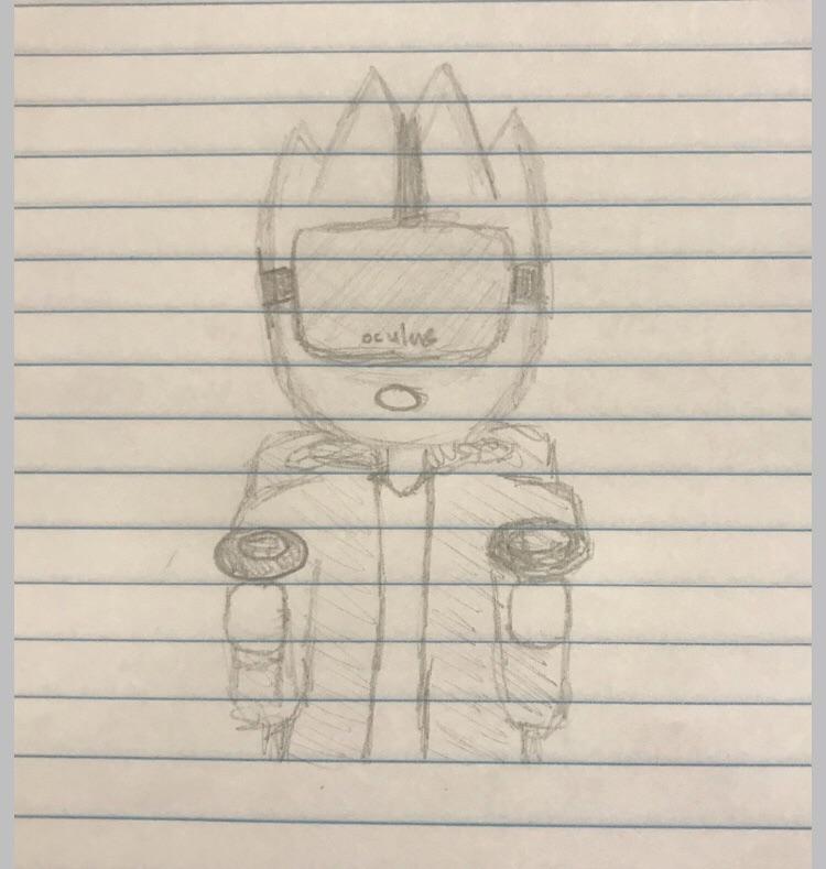 I know most don’t care but here is a wip of my new oculus pfp OculusQuest