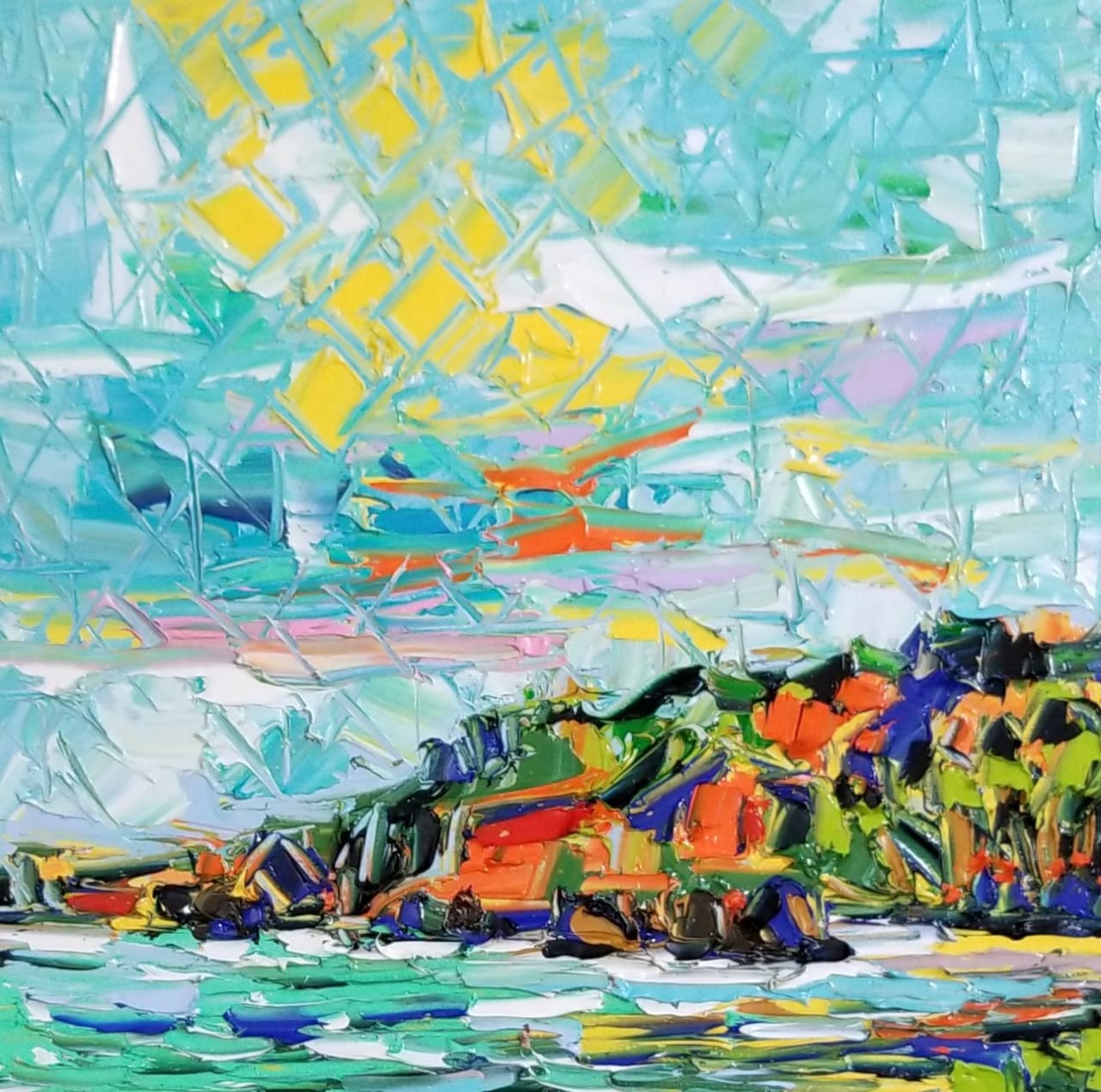 Peaceful, joachimMcmillan, Oil. 2020 r/Paintings