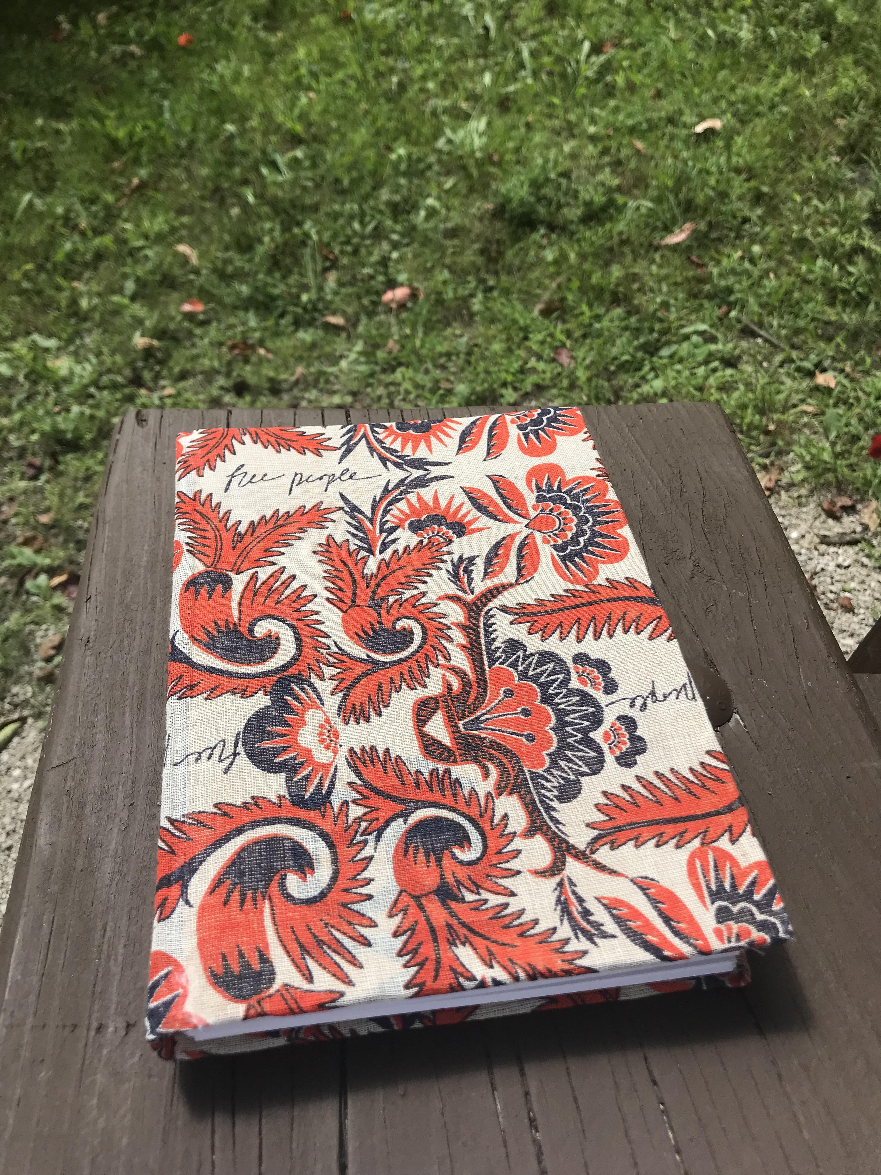 My first bookbinding project! It’s not perfect by any means, but I’m