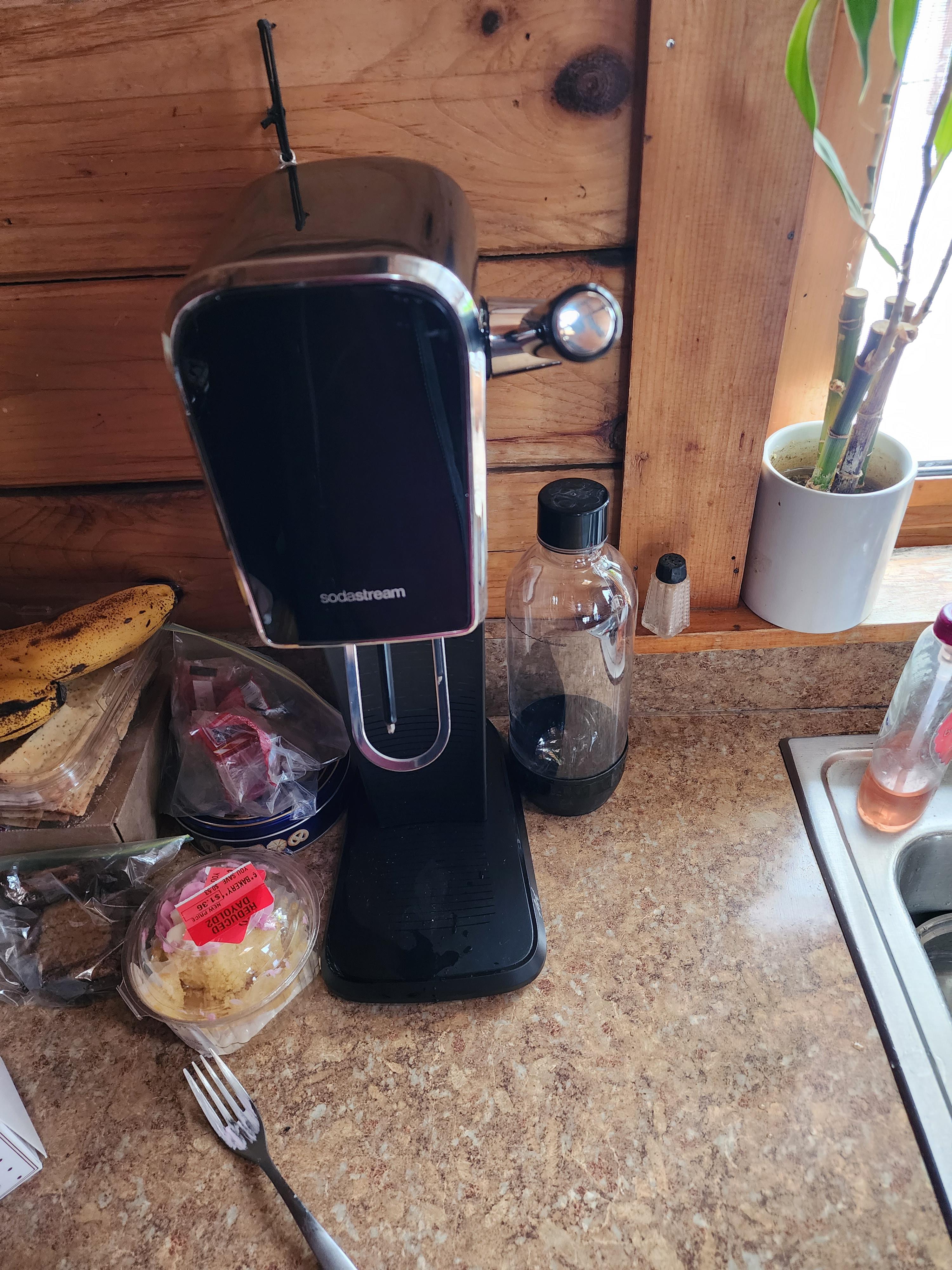 Found a working Sodastream behind a Bed Bath and Beyond. I gotta do