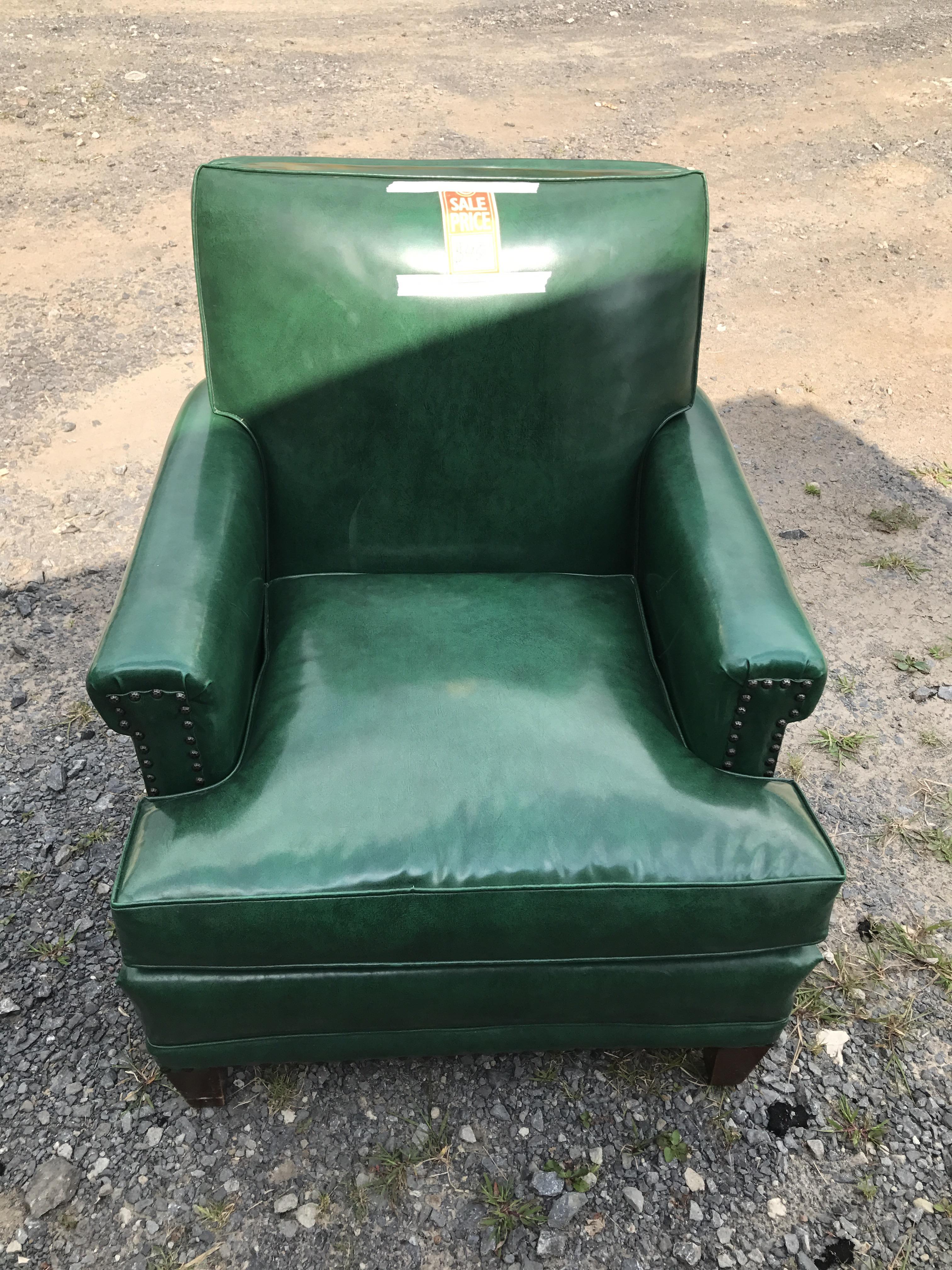 I got this old green chair for 22. Was beautifully clean and unused