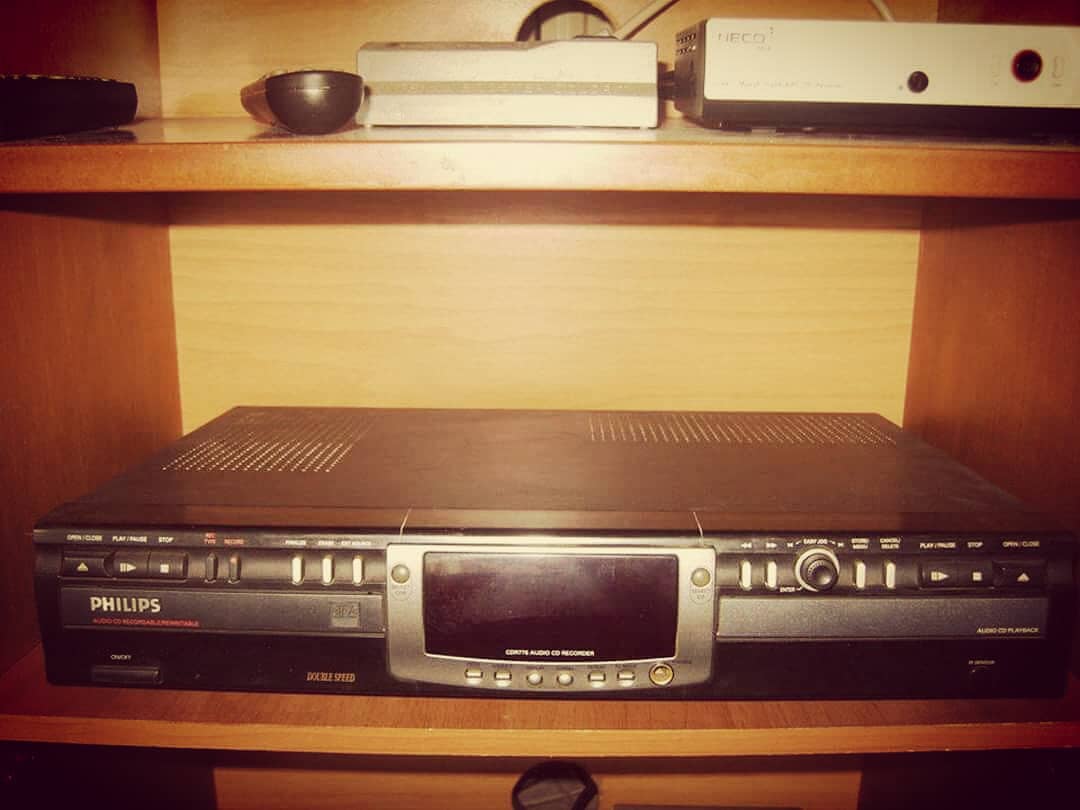 PHILIPS CDR775 classic CD Player copy recorder of Stavros Stavropoulos r/Cd_collectors