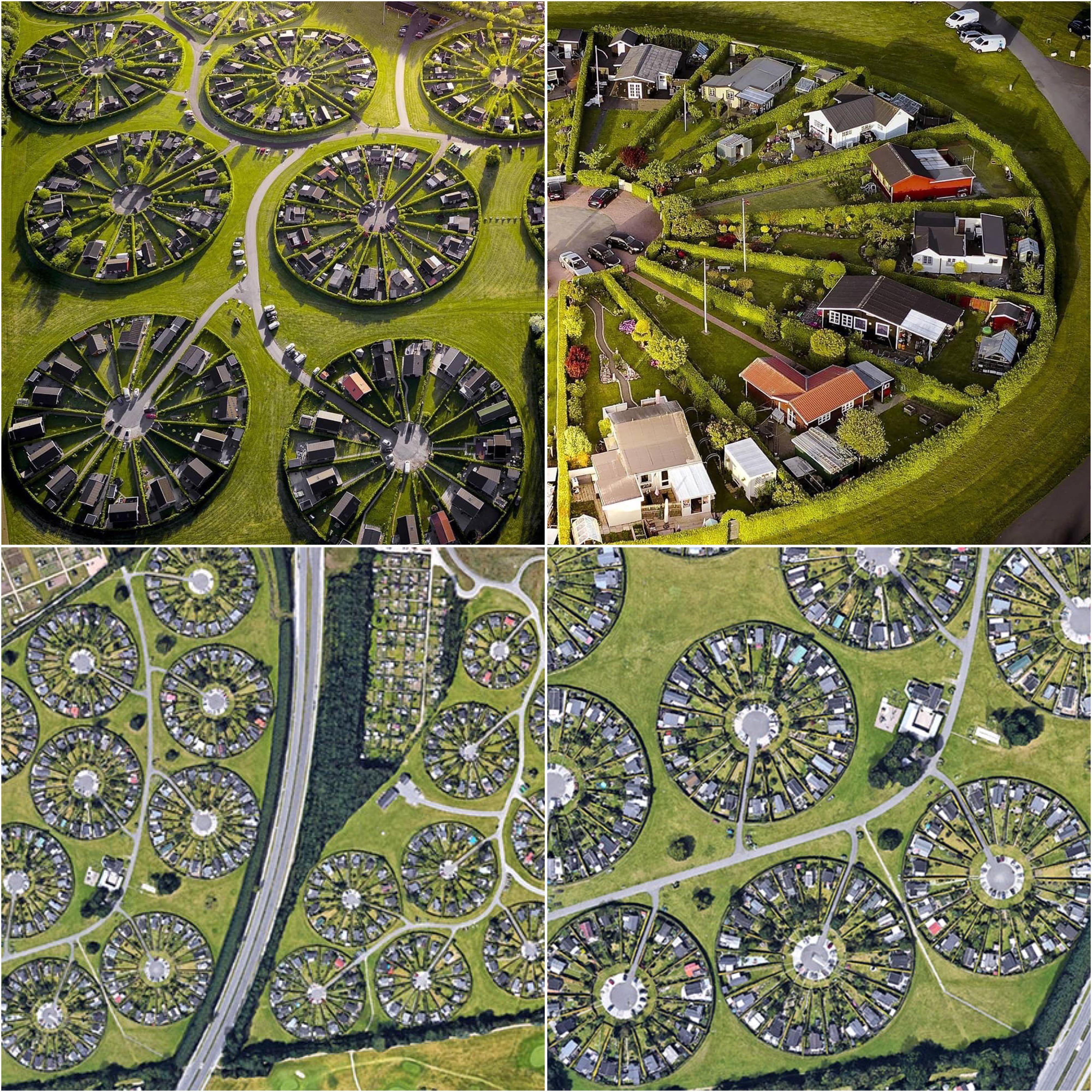 Brøndby Garden City, Copenhagen, Denmark. r/interestingasfuck