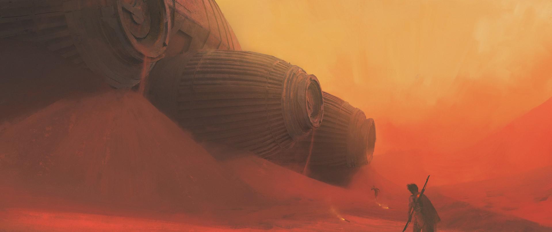 Spice Harvester Concept Art dune