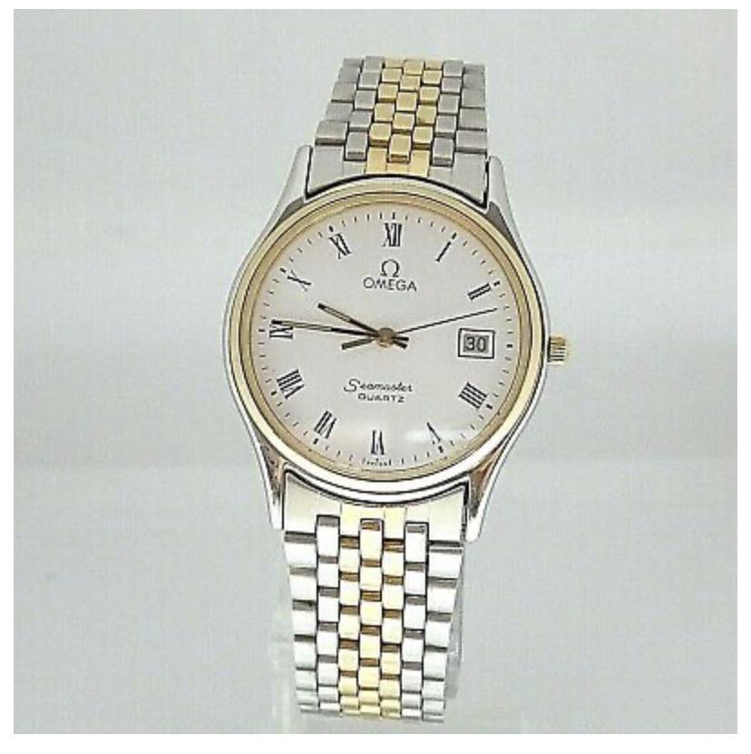 Is this Vintage Omega Seamaster Quartz 1430 gold plated at all? (eBay