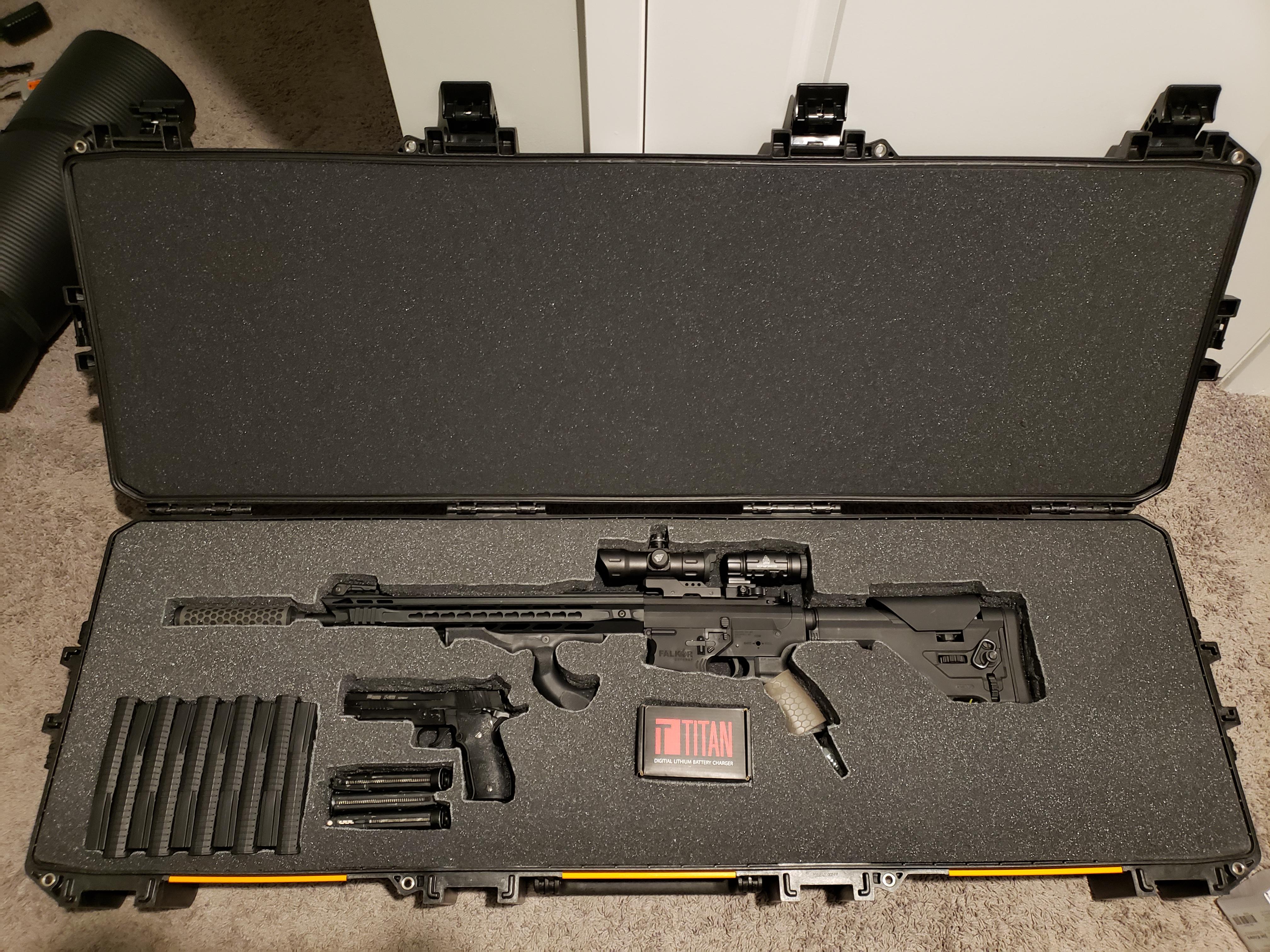 Just finished carving up my v800 Pelican Vault case. Got tired of