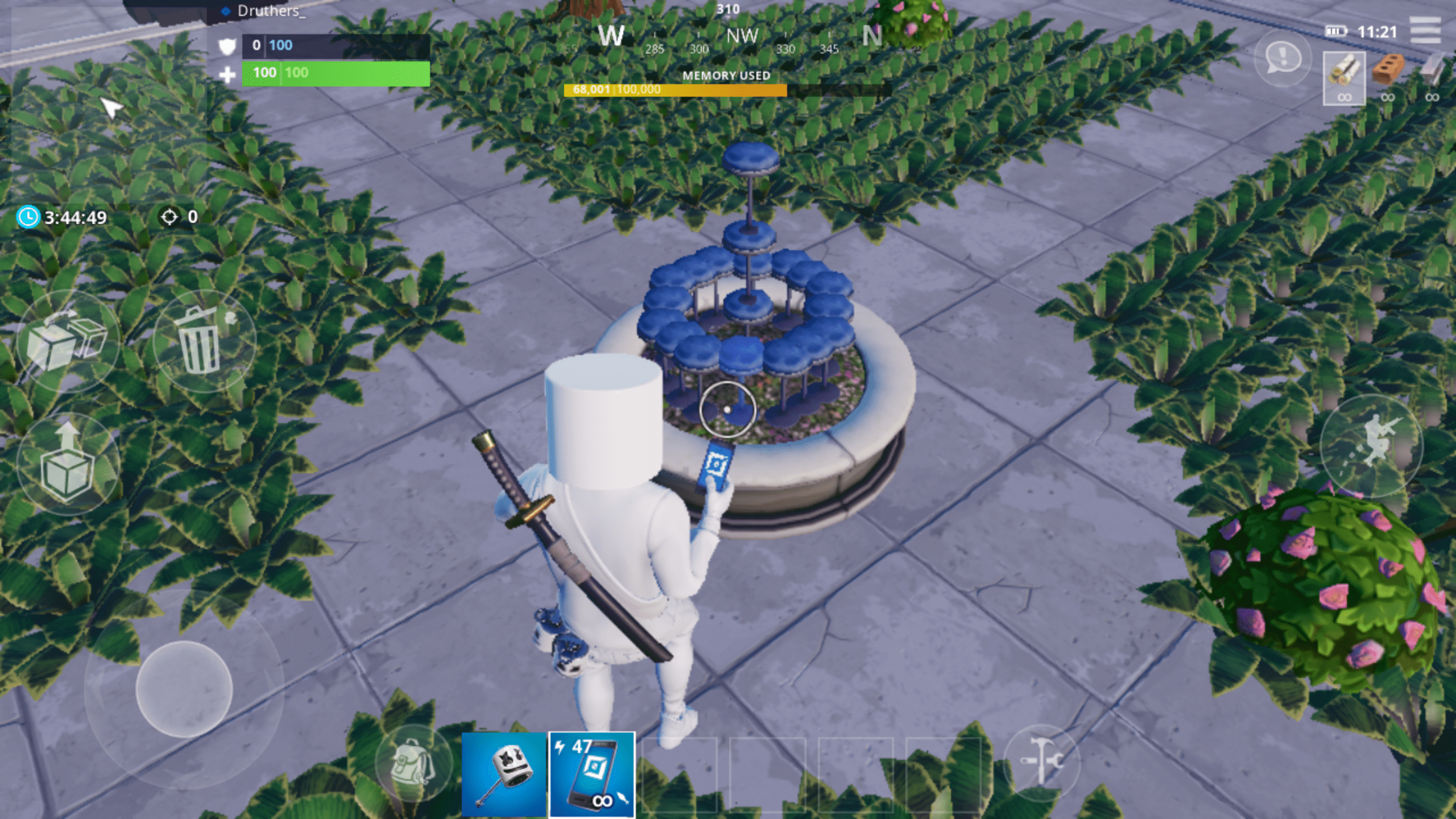 I found using these seats as a fountain looks pretty nice r