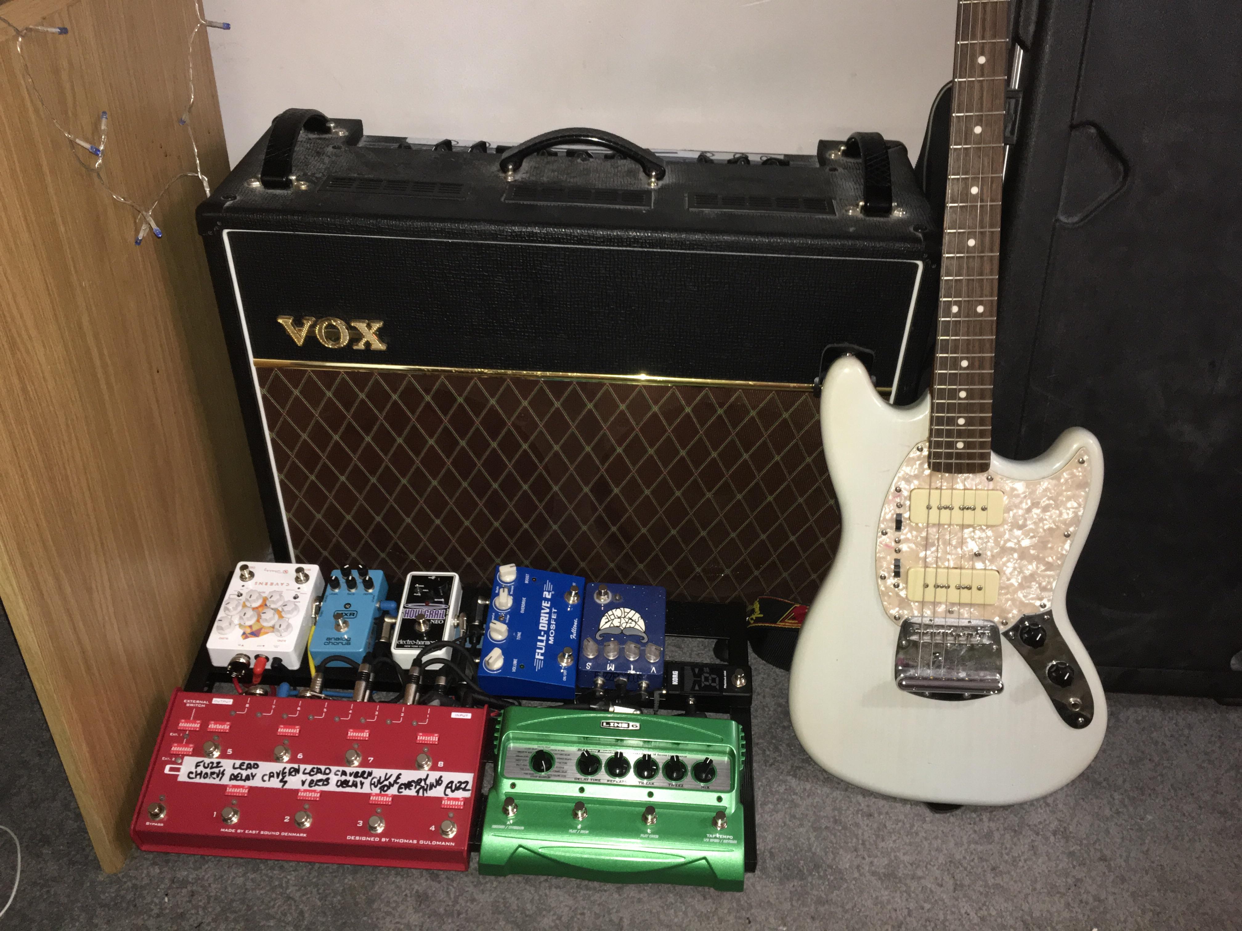 New new setup! Sold most of my old gear to lean more into shoegaze