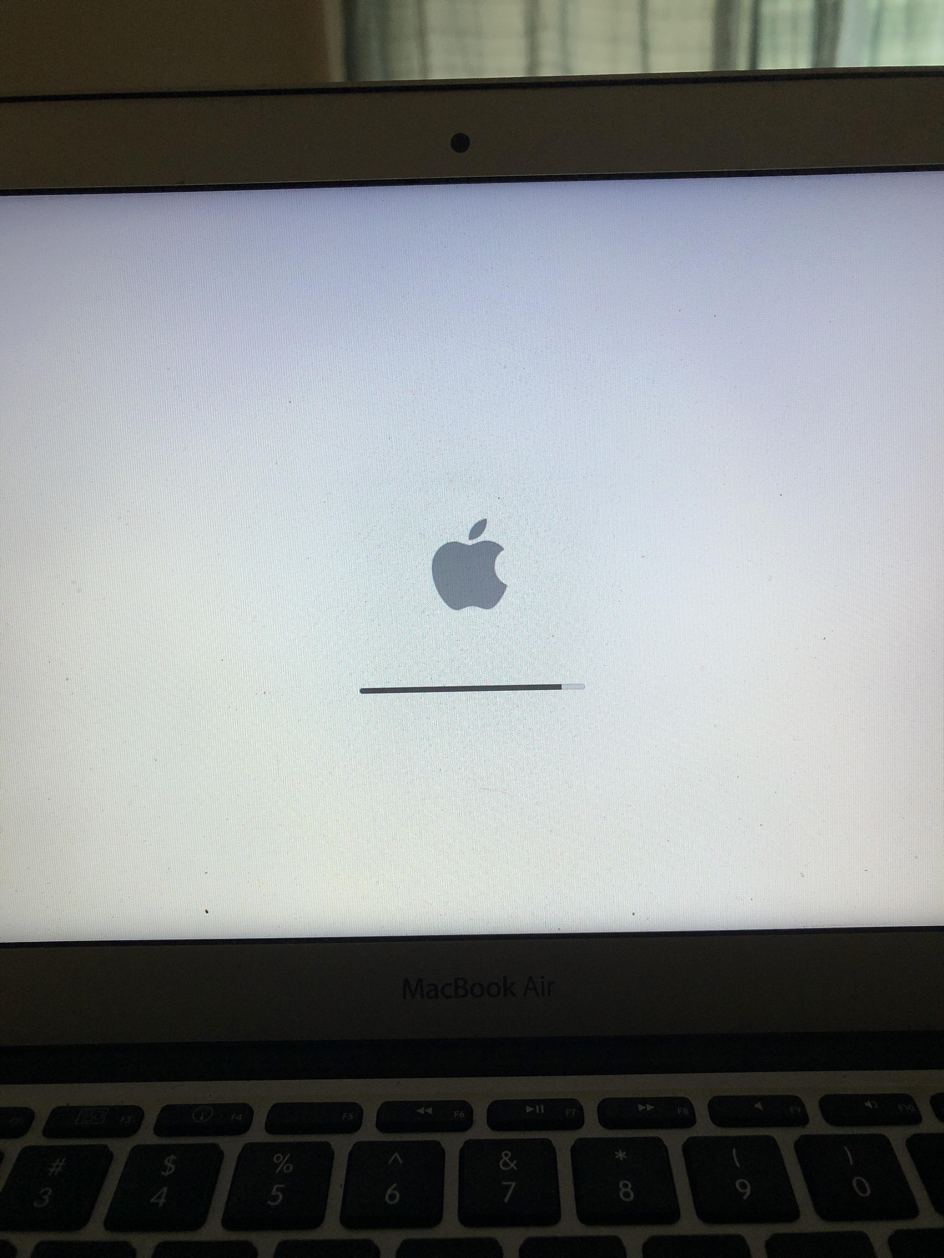 MacBook Air stuck on High Sierra installation (started 5 hours ago) r/mac