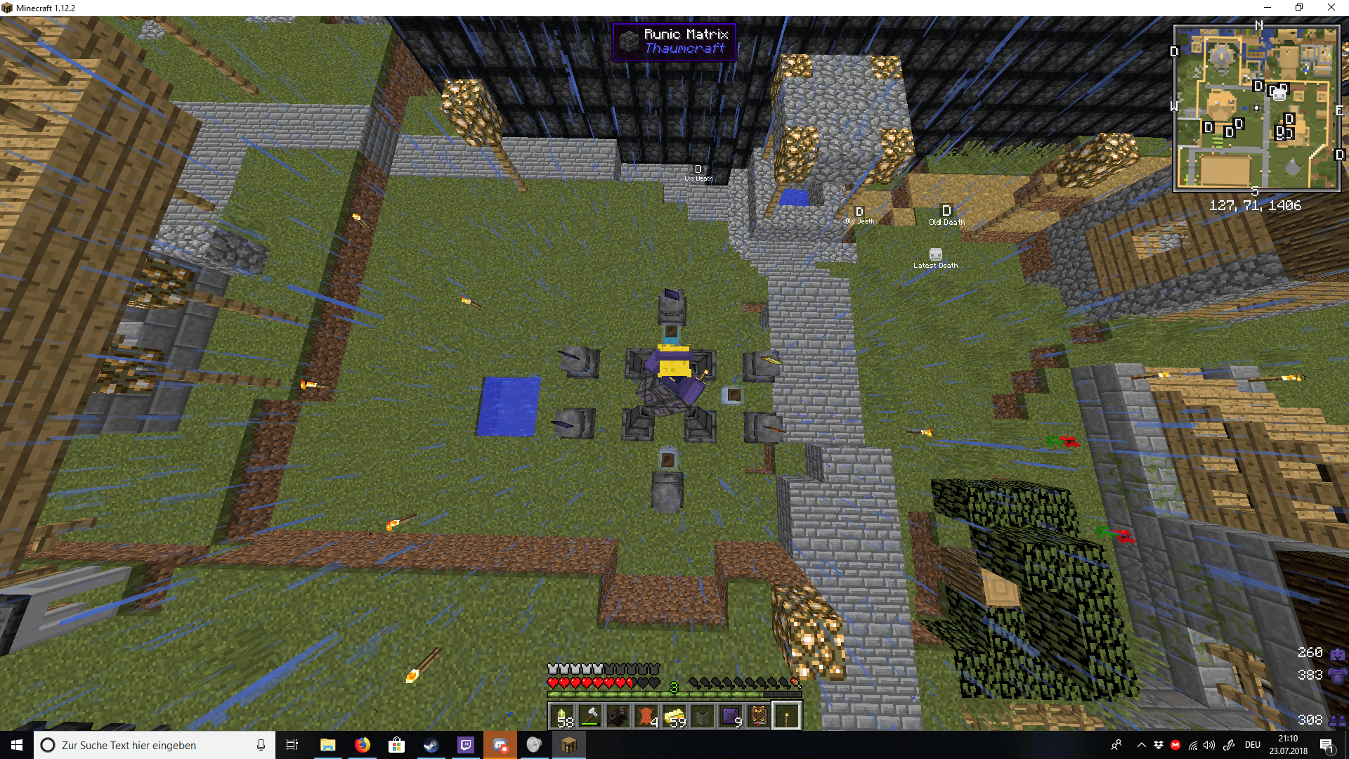 [TH6] I can't craft Thaumium Fortress Armor. I made the