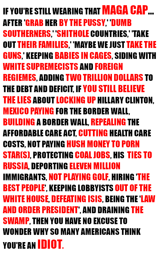 'If, then' statements. PoliticalHumor