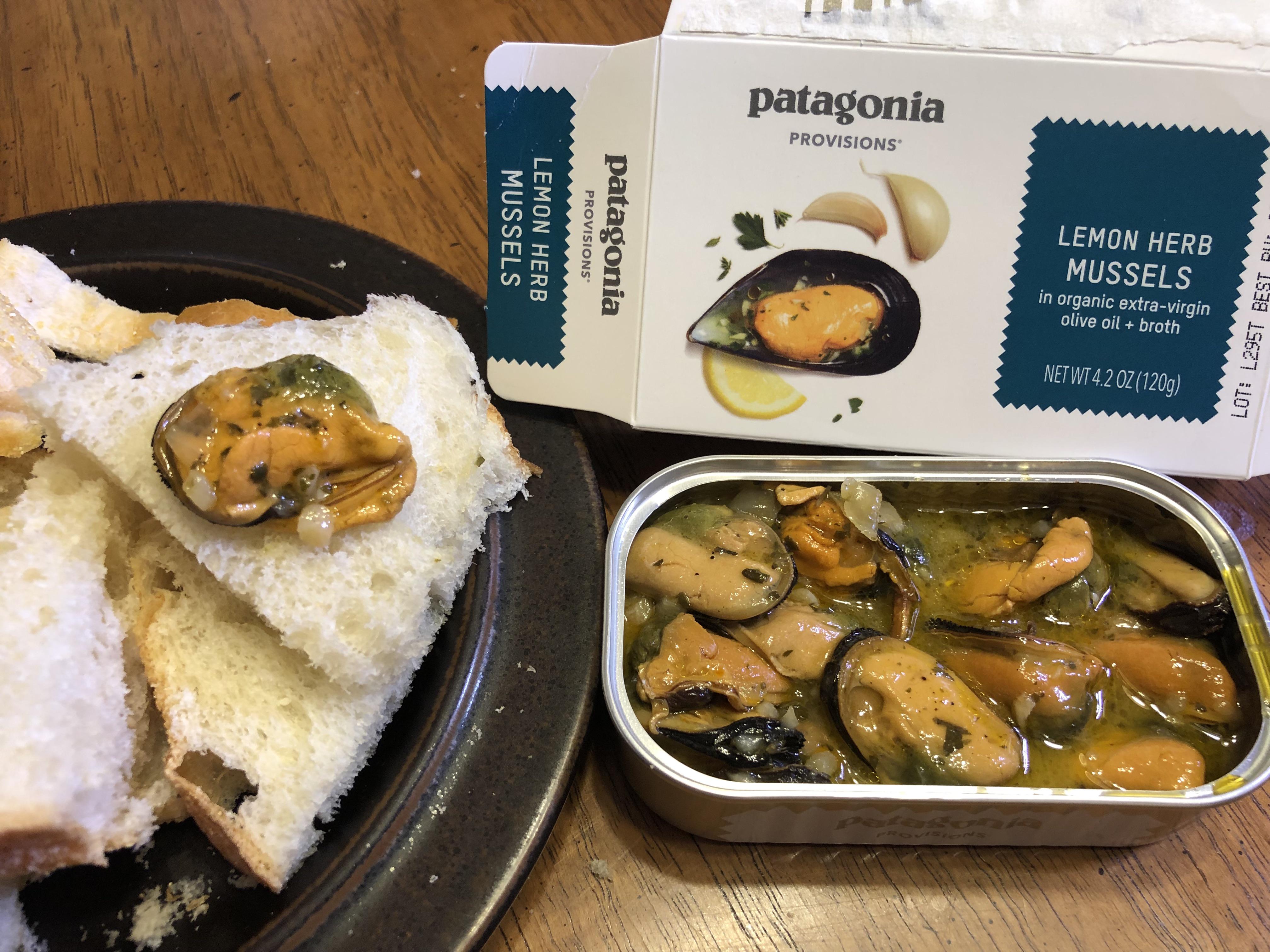 Patagonia Provisions lemon herb mussels r/CannedSardines