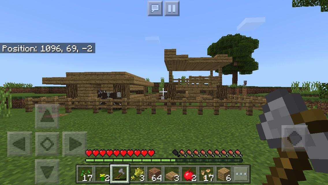 34 Top Pictures Minecraft Pe Barn Build You Minecraft Pe Creations By