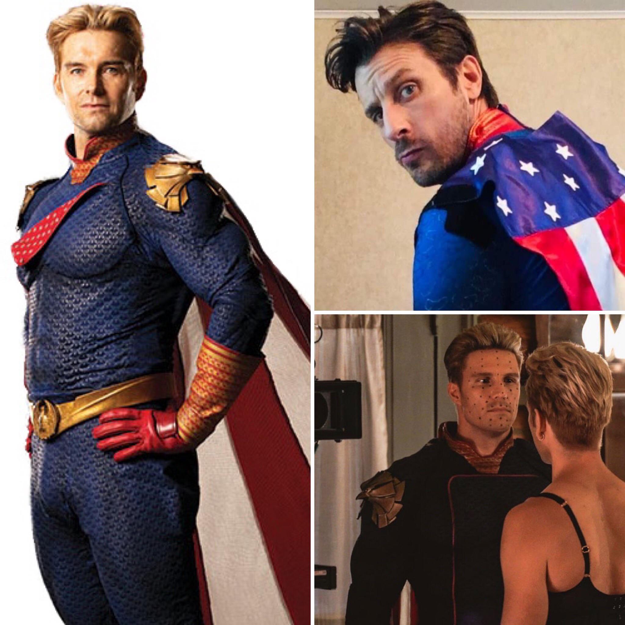 The 3 Homelanders of season 2. Homelander, Homebanger and stand in