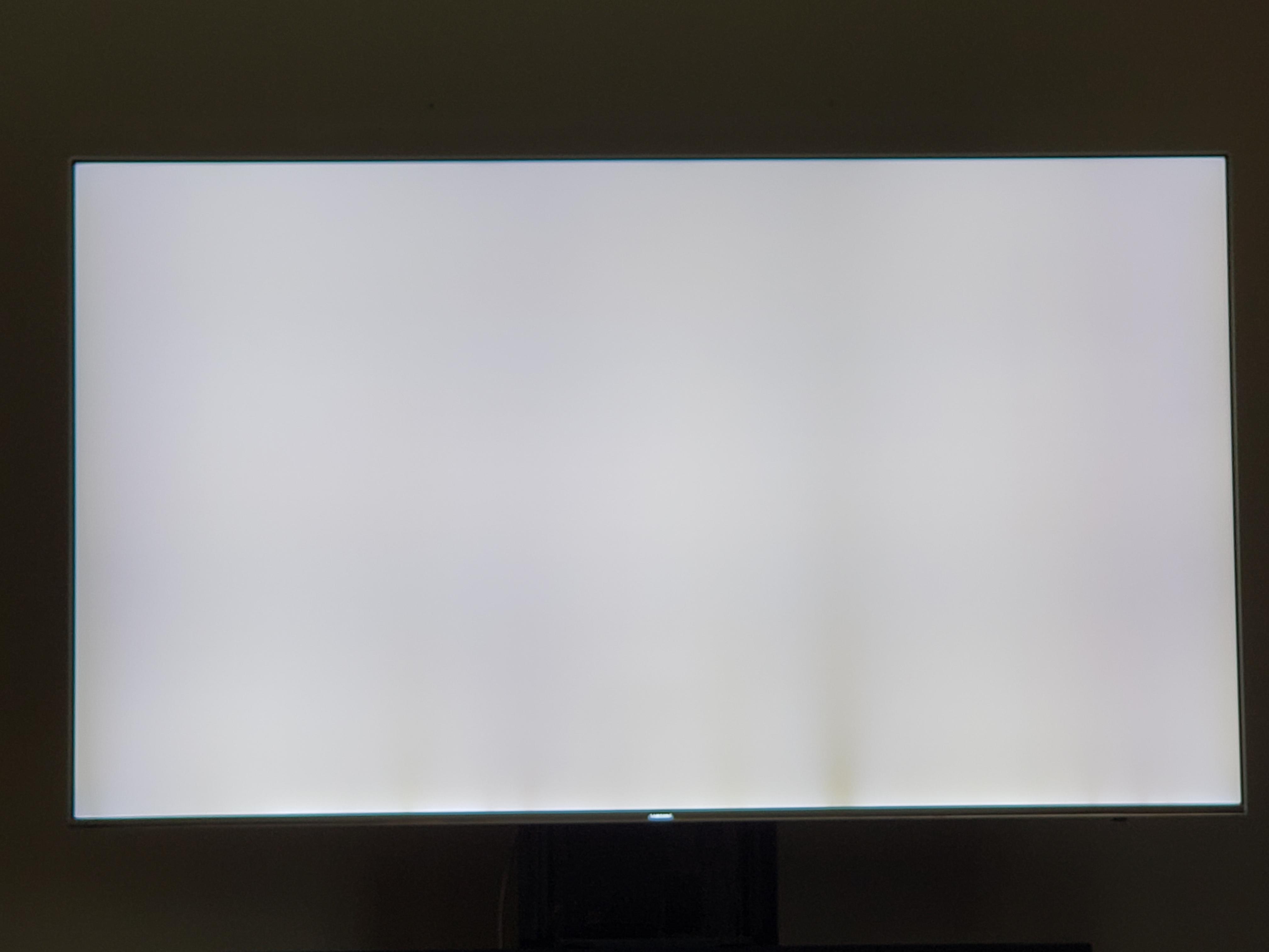KS8000 vertical yellow line on white backgrounds. What caused it? r/hometheater