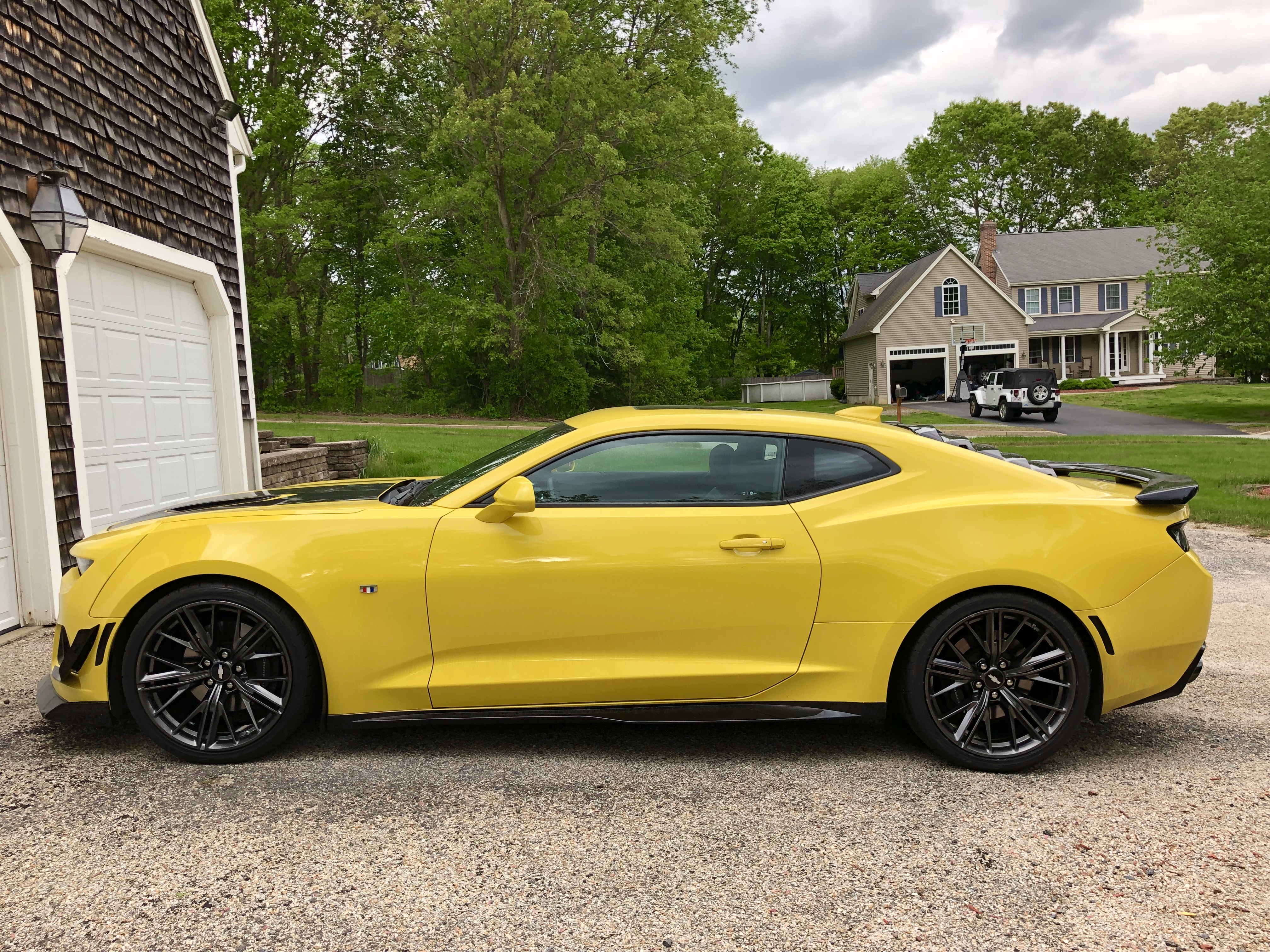 ZL1 wheels with Eibach drop r/camaro
