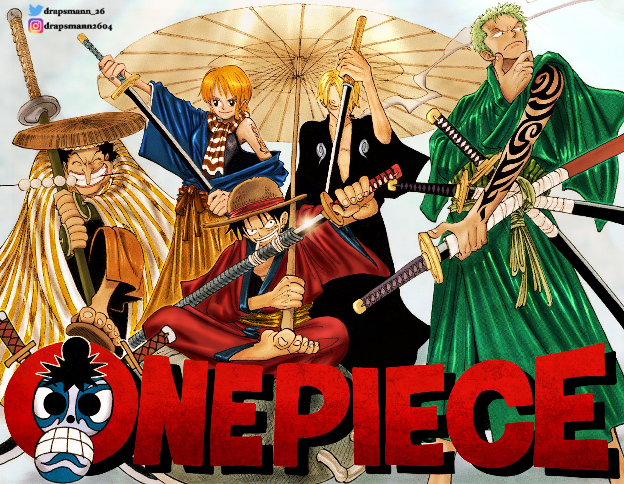 Coloured panel 5 OG Straw Hats r/OnePiece