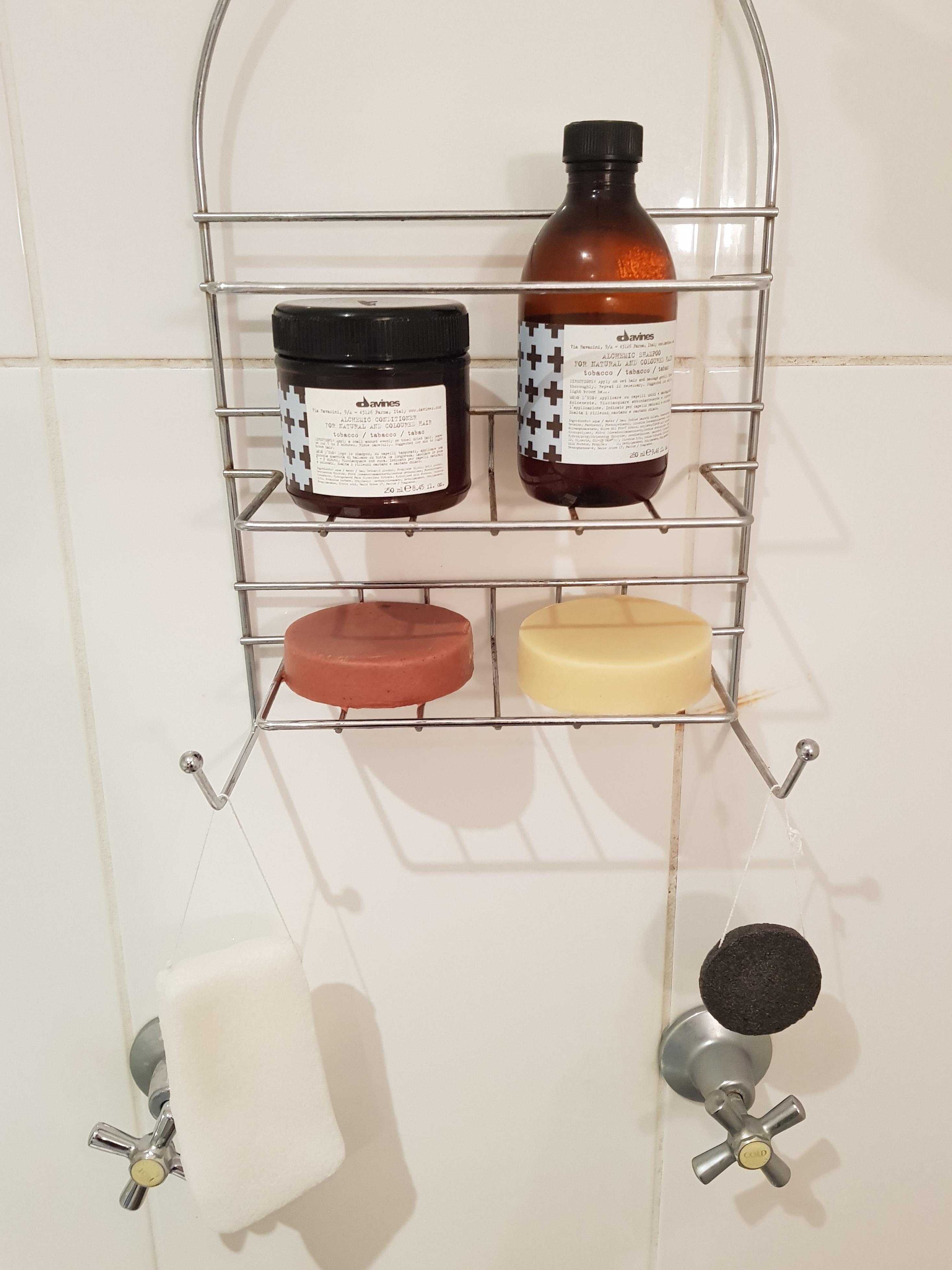 My Plastic Free July shower effort featuring my plastic hangover r/ZeroWaste