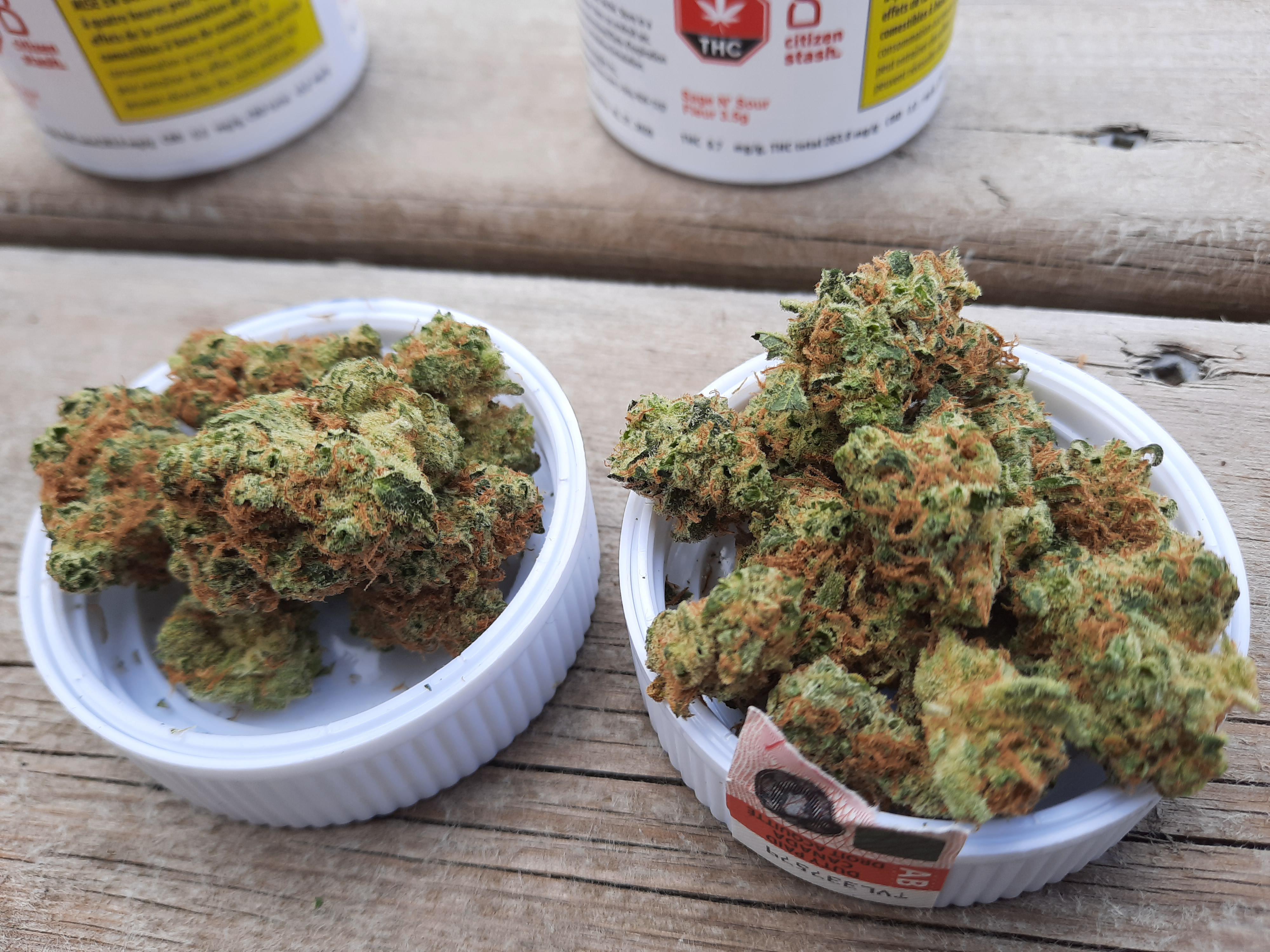 Citizen Stash Sage N Sour packaged april 27, 26.38 thc RecPics