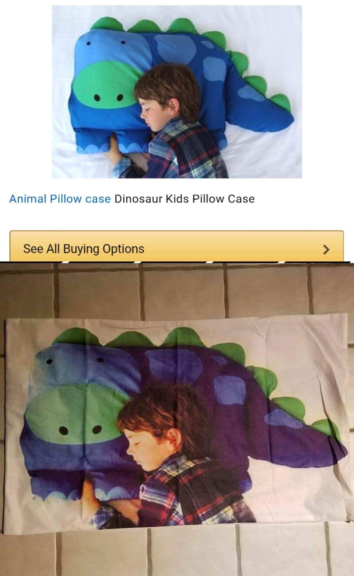 Well I... I thought... The pillowcase... You know what, just