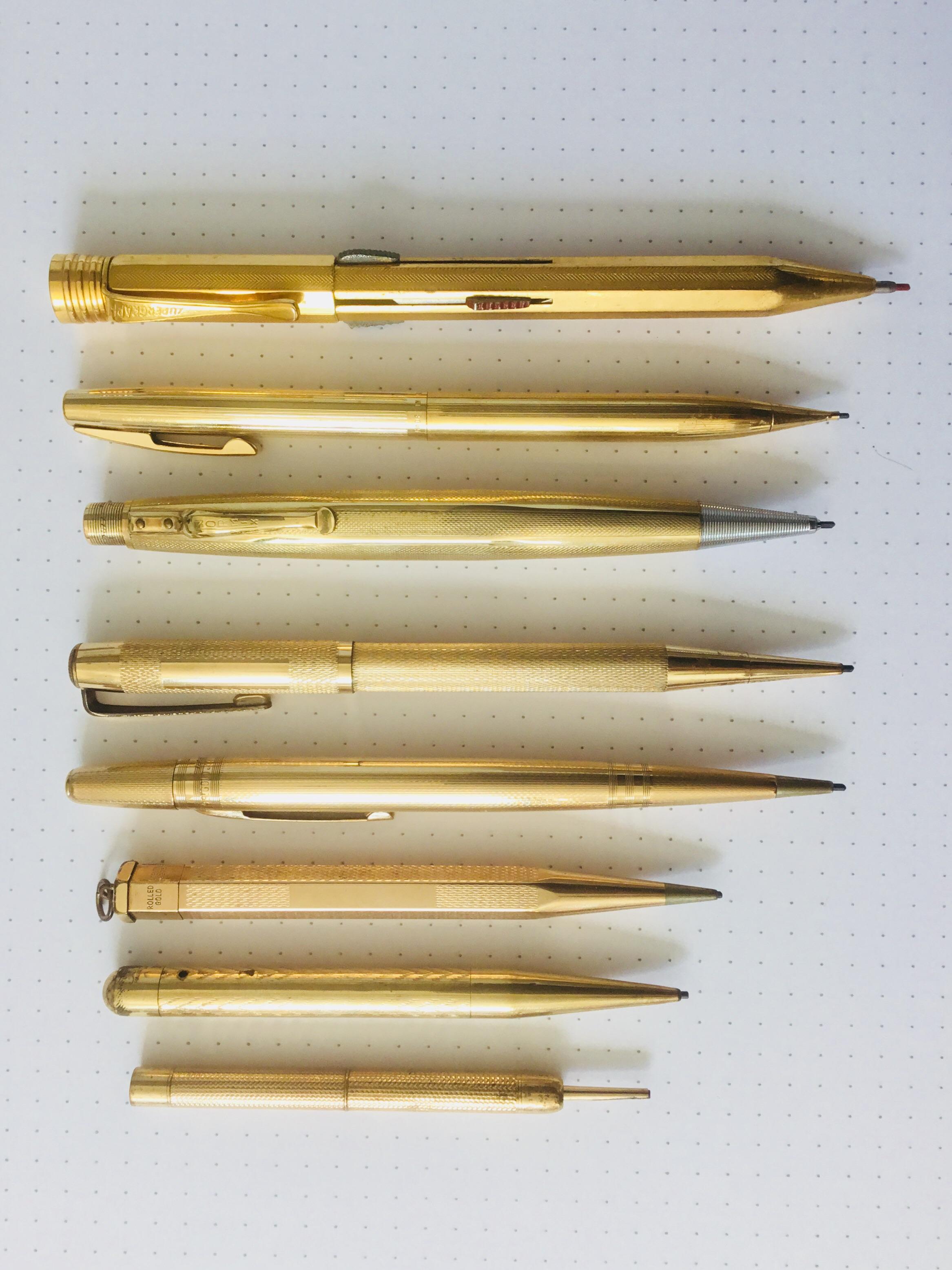 My Vintage mechanical pencils. Do you prefer modern or vintage pencils