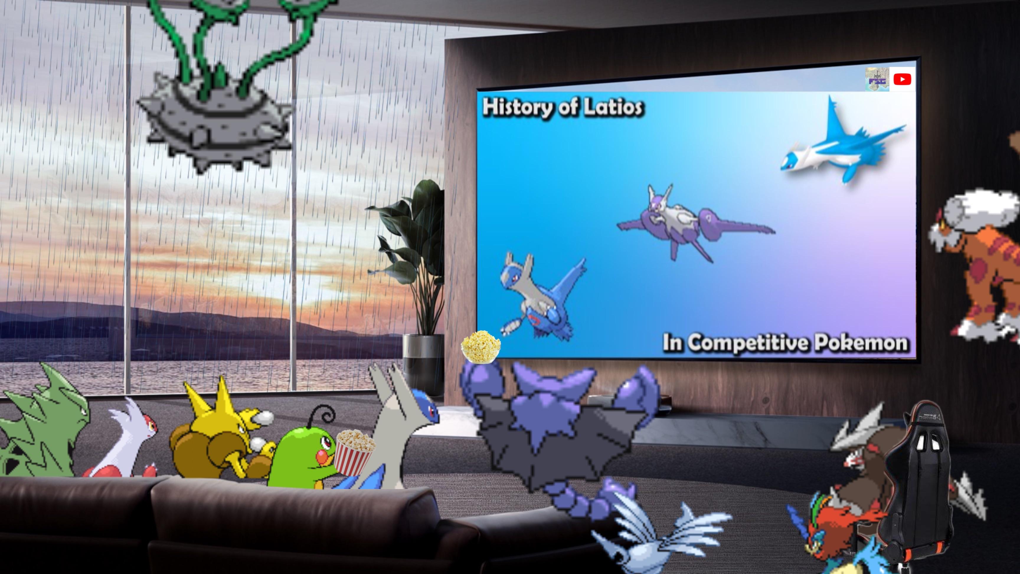 The Top ten Pokémon of Gen 5 OU watching Latios’ 33 minute documentary