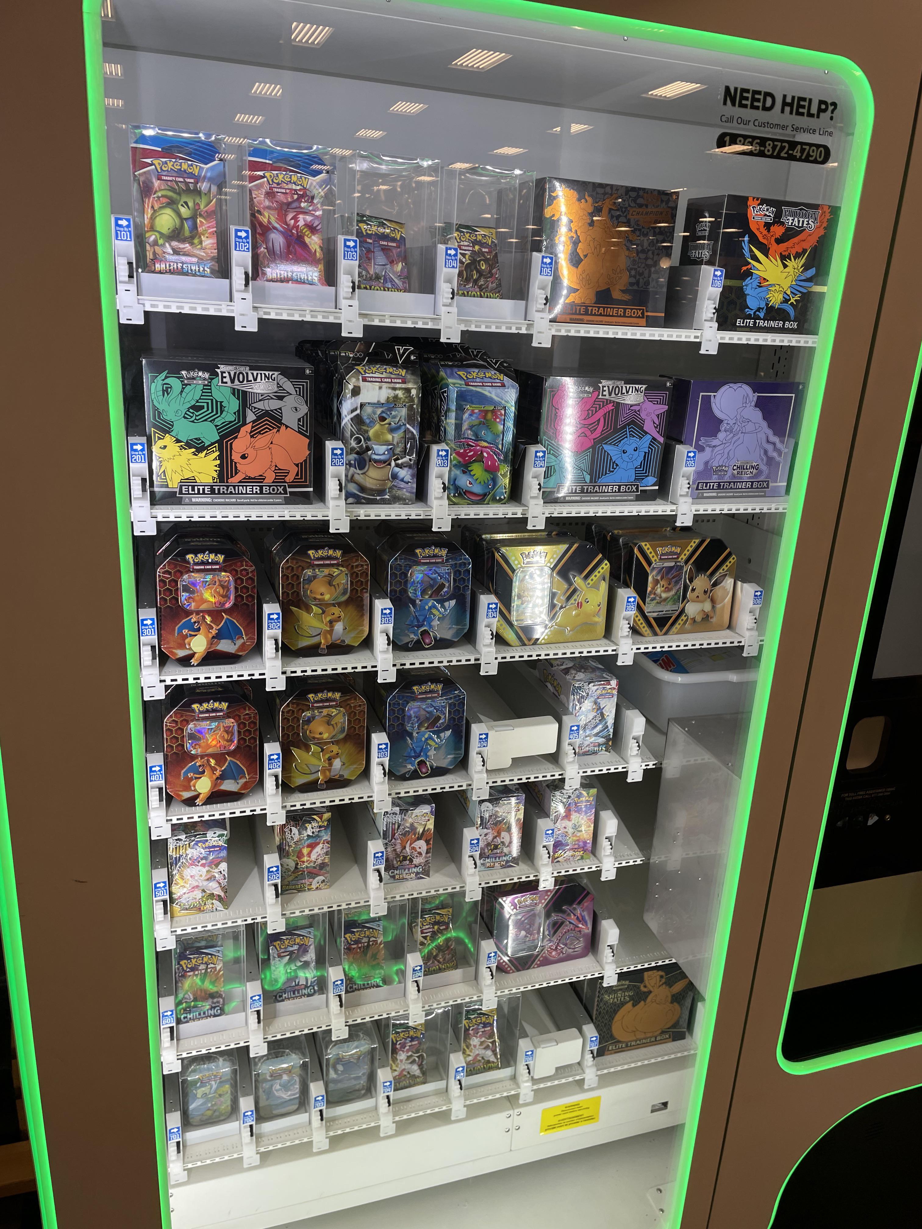 Pokémon vending machine r/pokemoncards