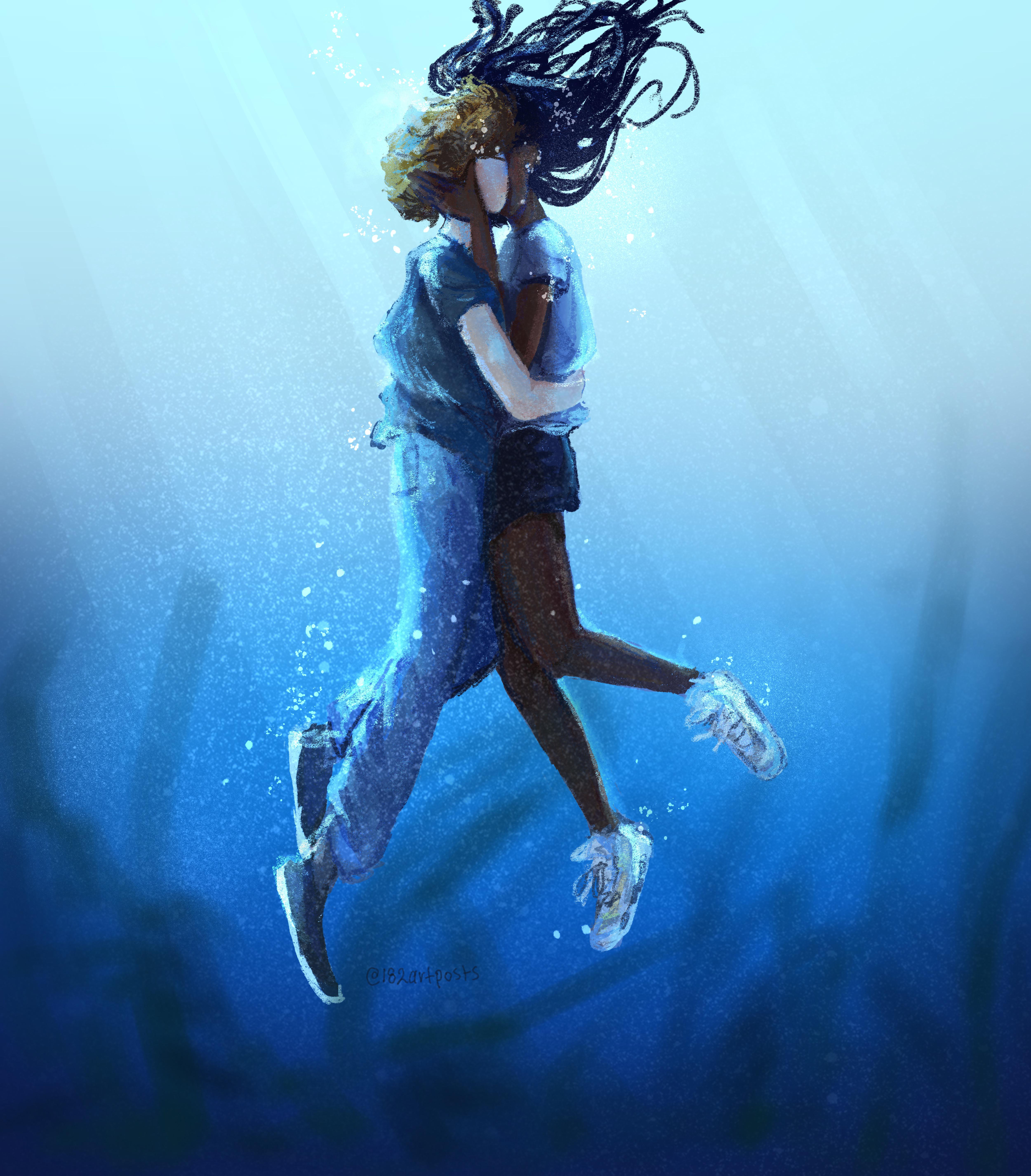 Percabeth’s underwater kiss [pjo] r/camphalfblood