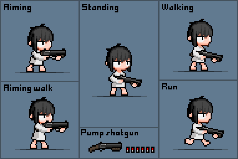 Cartoon Pump Shotgun