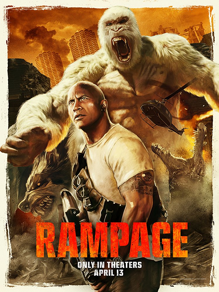 New Poster for Dwayne Johnson's 'Rampage' r/movies