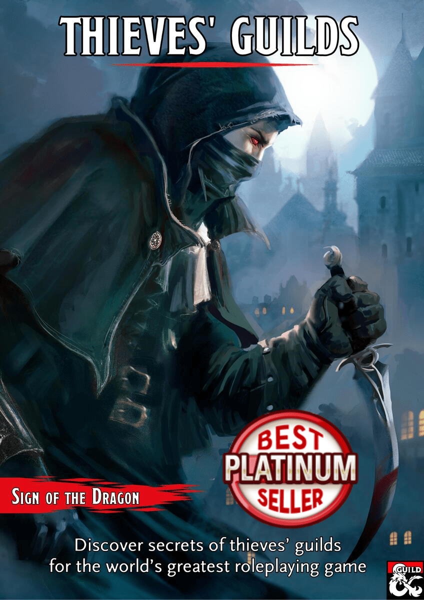 [OC] [ART] THIEVES' GUILDS has hit platinum best seller! r/DnD