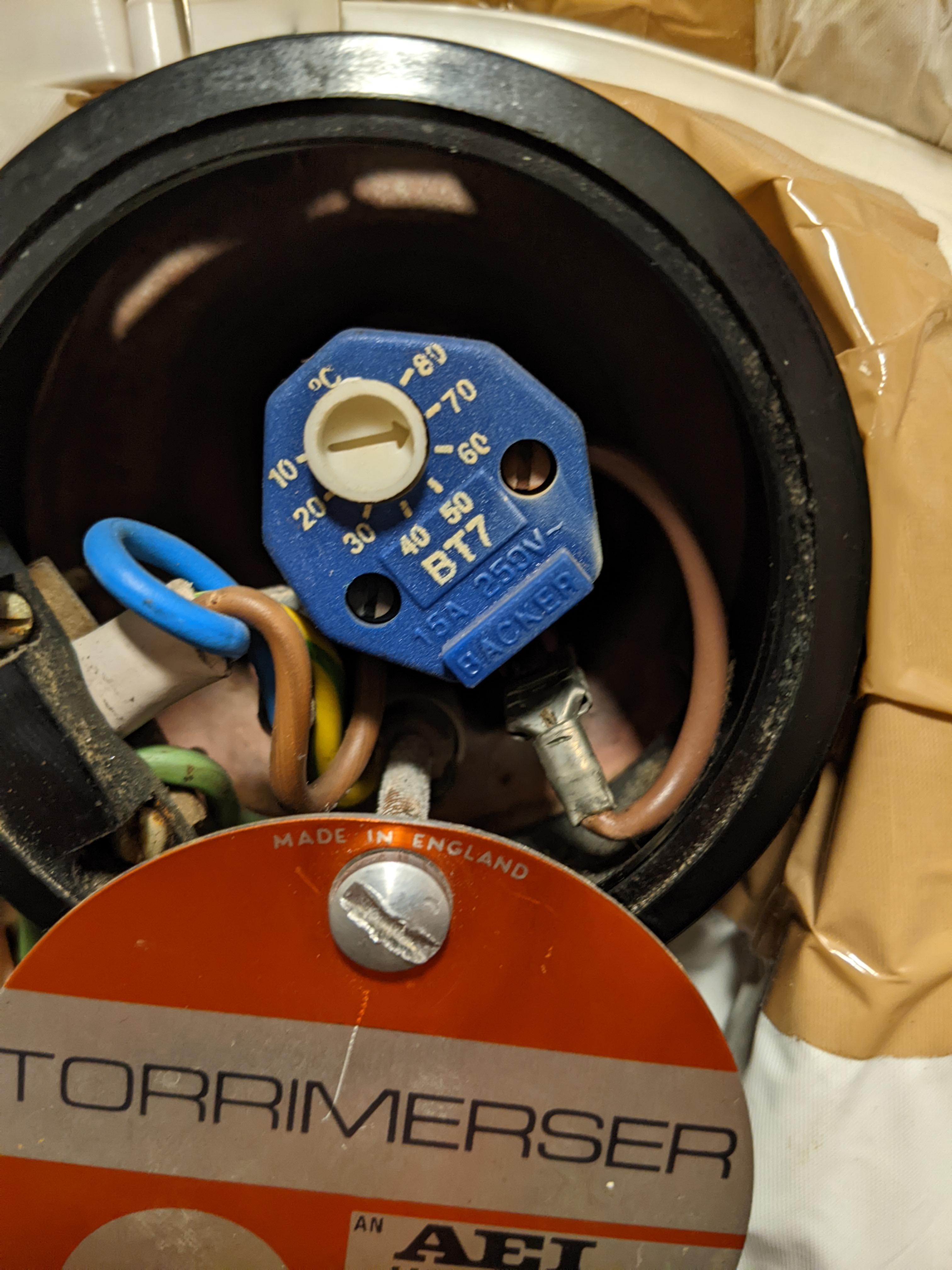 Safe to Replace Immersion Heater Rod with Different Brand? Back BT7 7