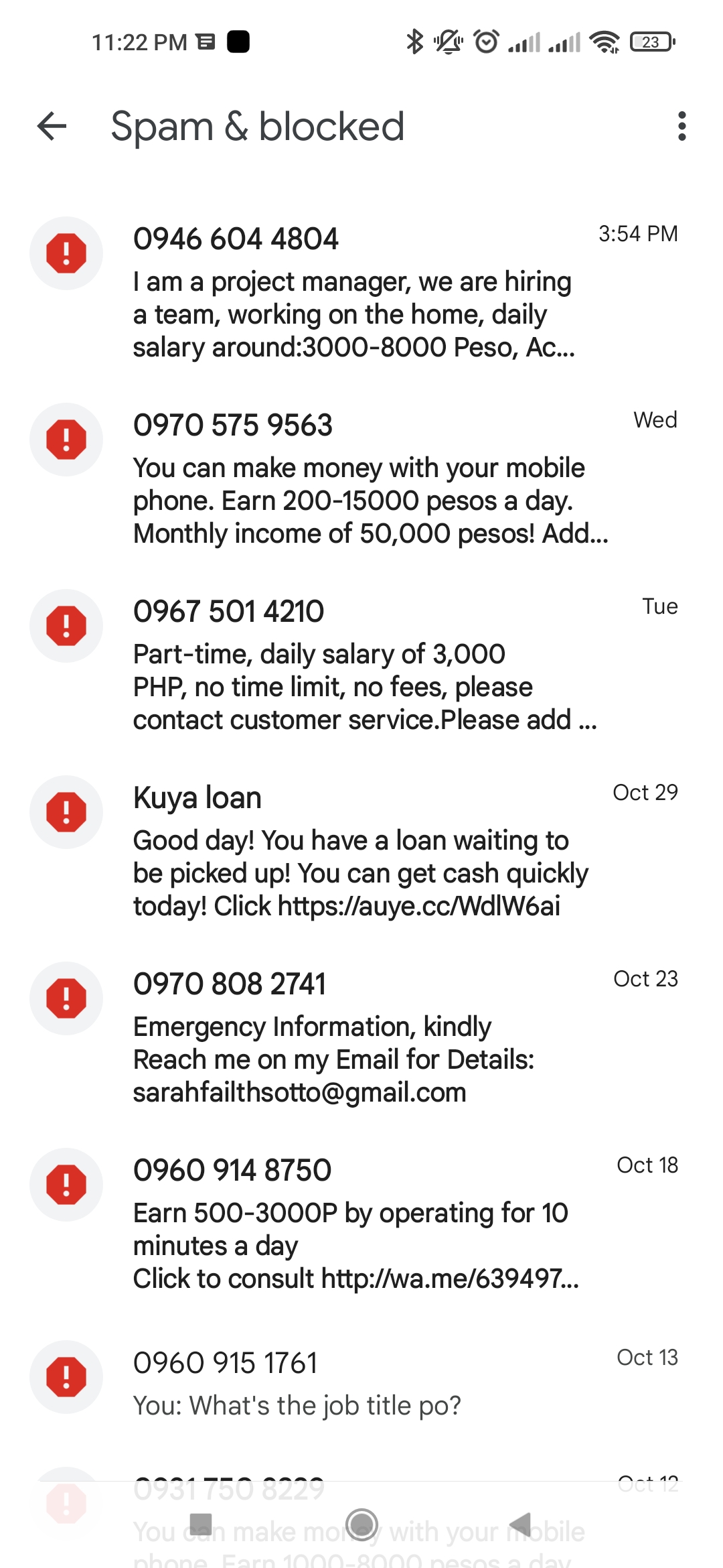 Daming scammers lately. Dami ring nagrerecruit for troll army. Ikaw