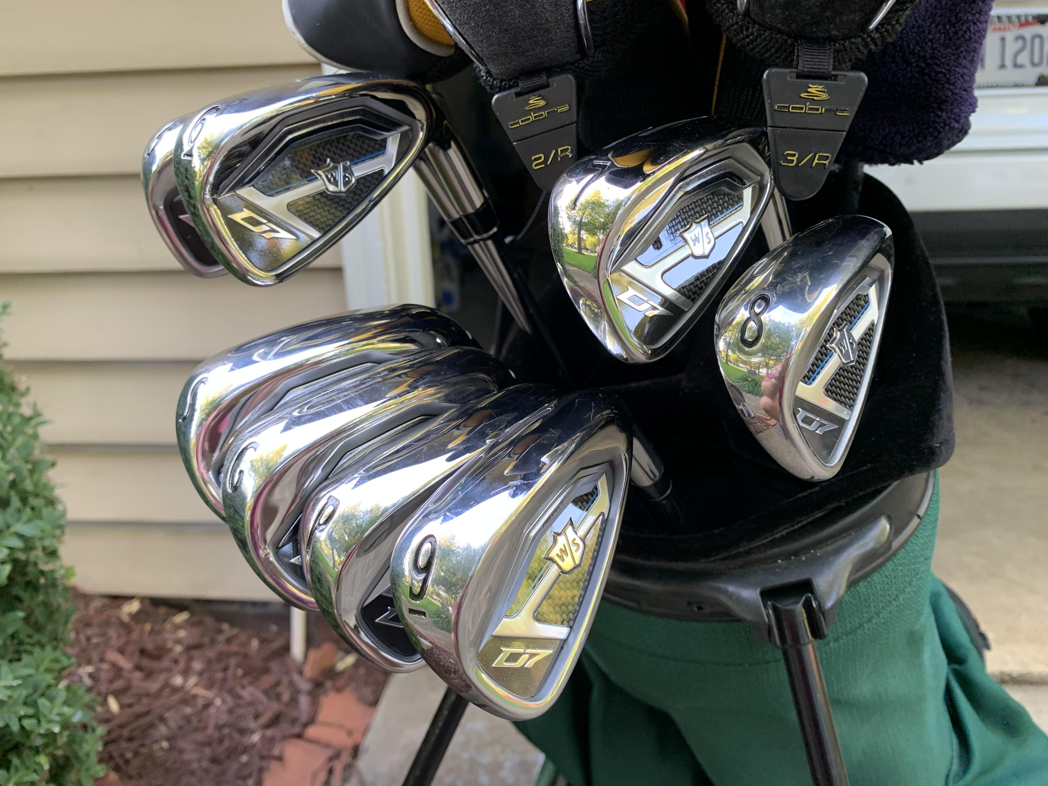 Firstever set of new, fitted irons! Tee time on Sunday can’t come soon