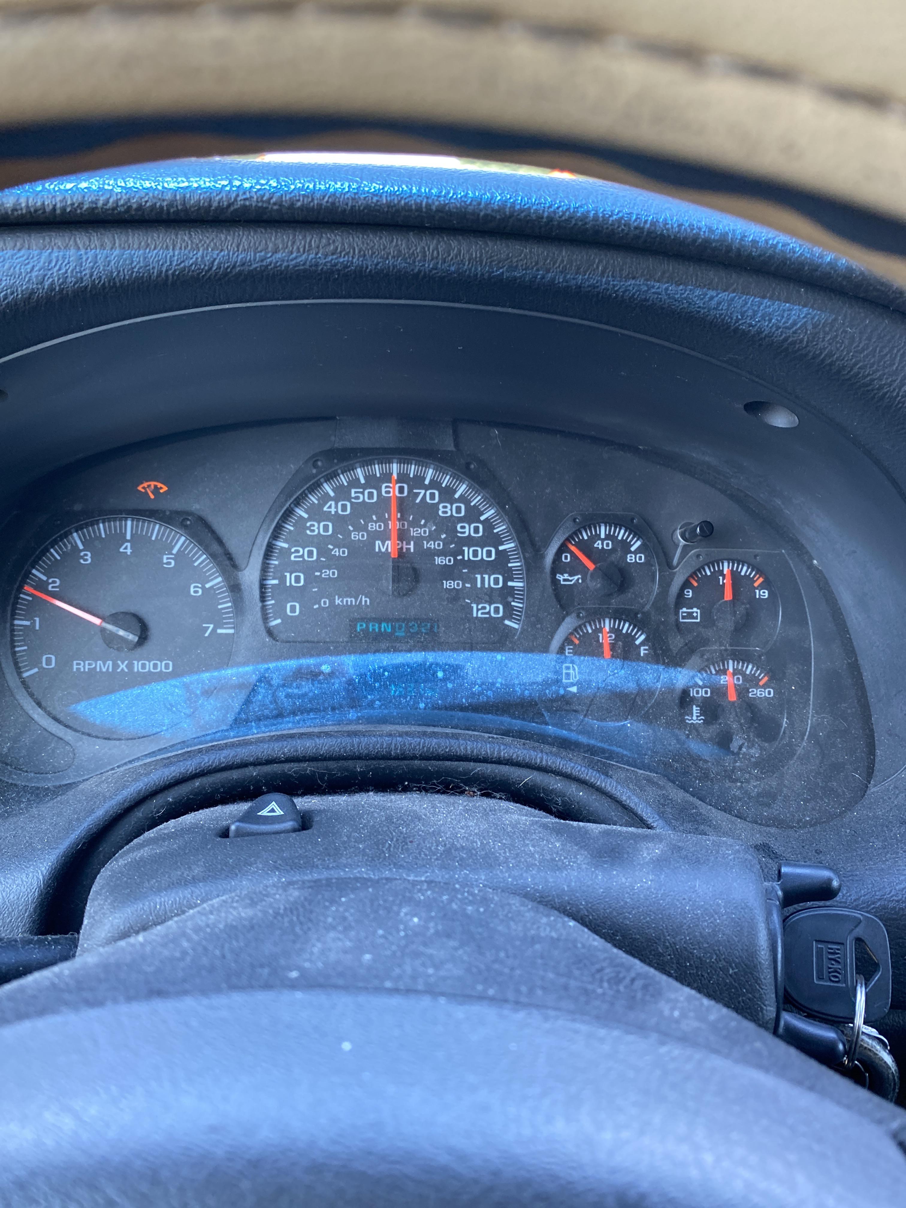 Check gauges light on but engine temp steady. Ac compressor issues