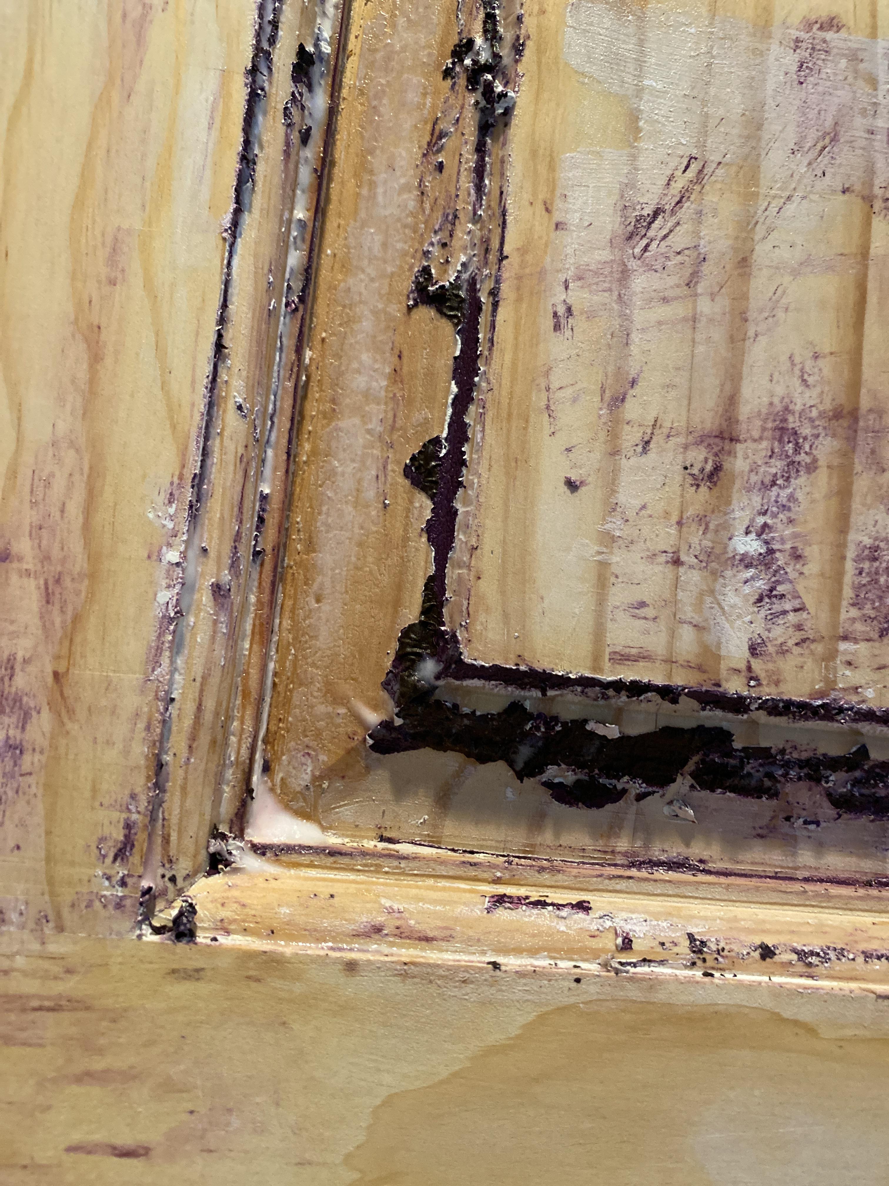 How to scrape “grooves” in door panels before sanding? r/woodworking