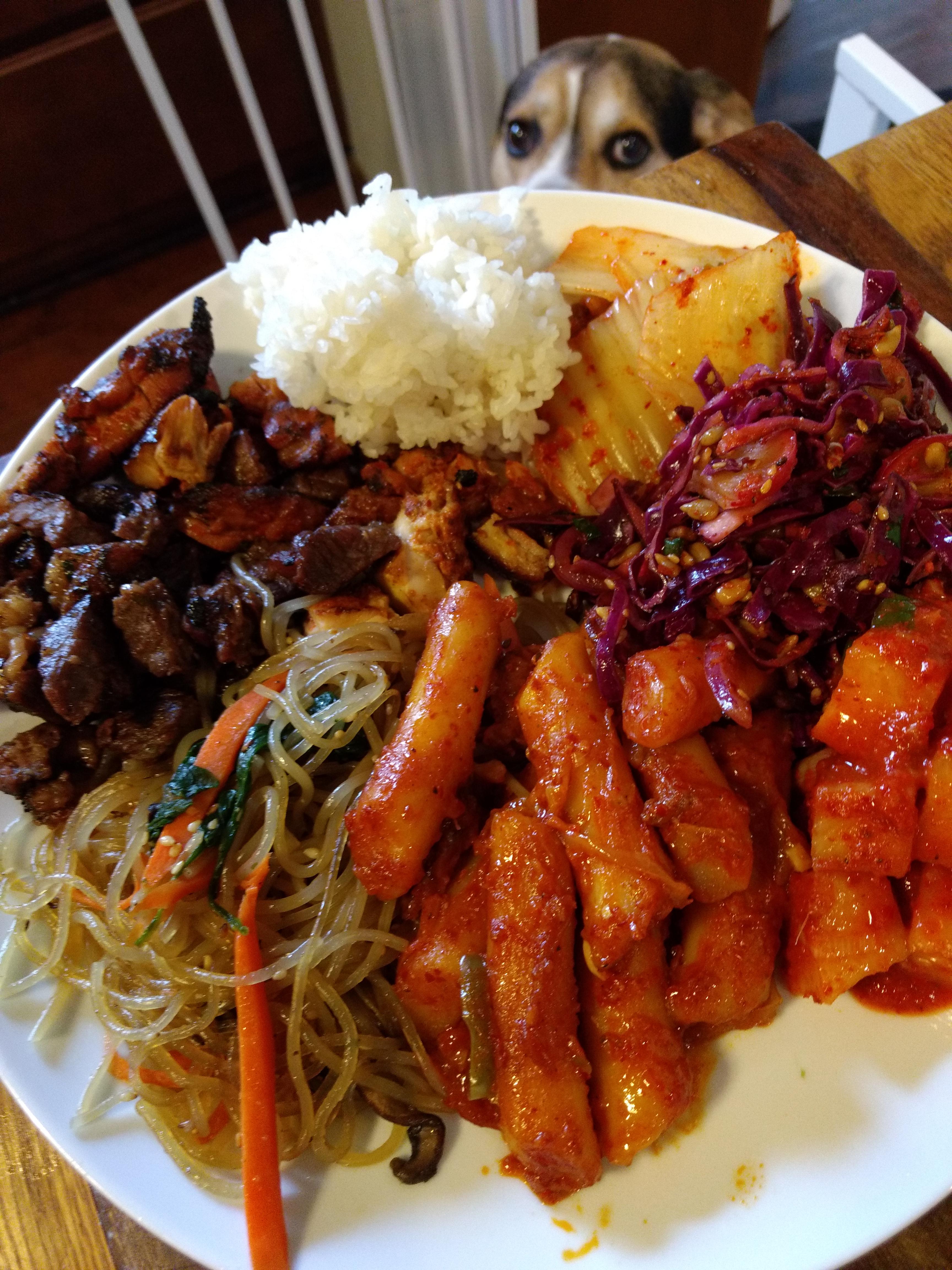 Korean bbq plate r/tonightsdinner