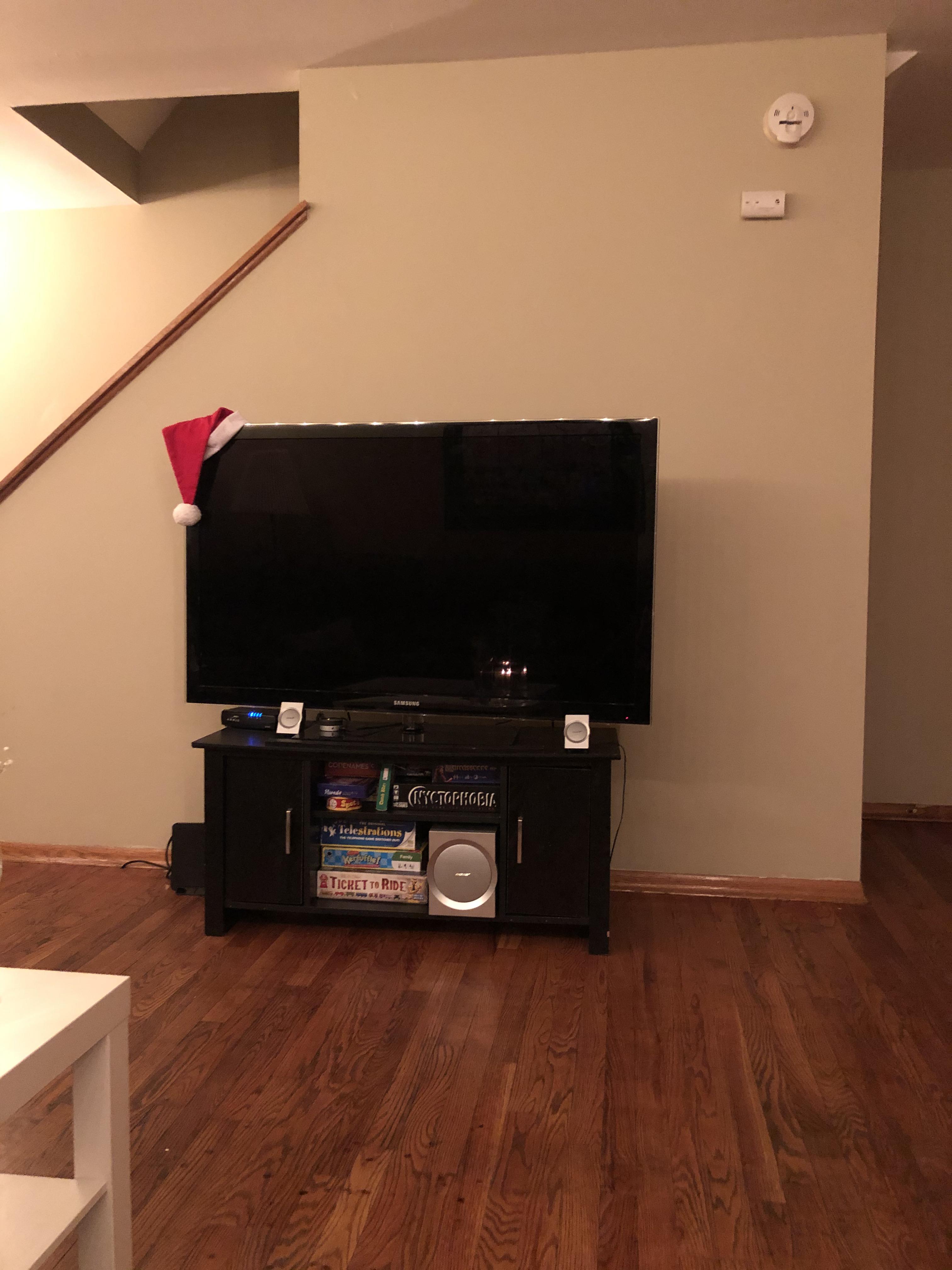 My roommate and I put up the Christmas decorations. r/pics