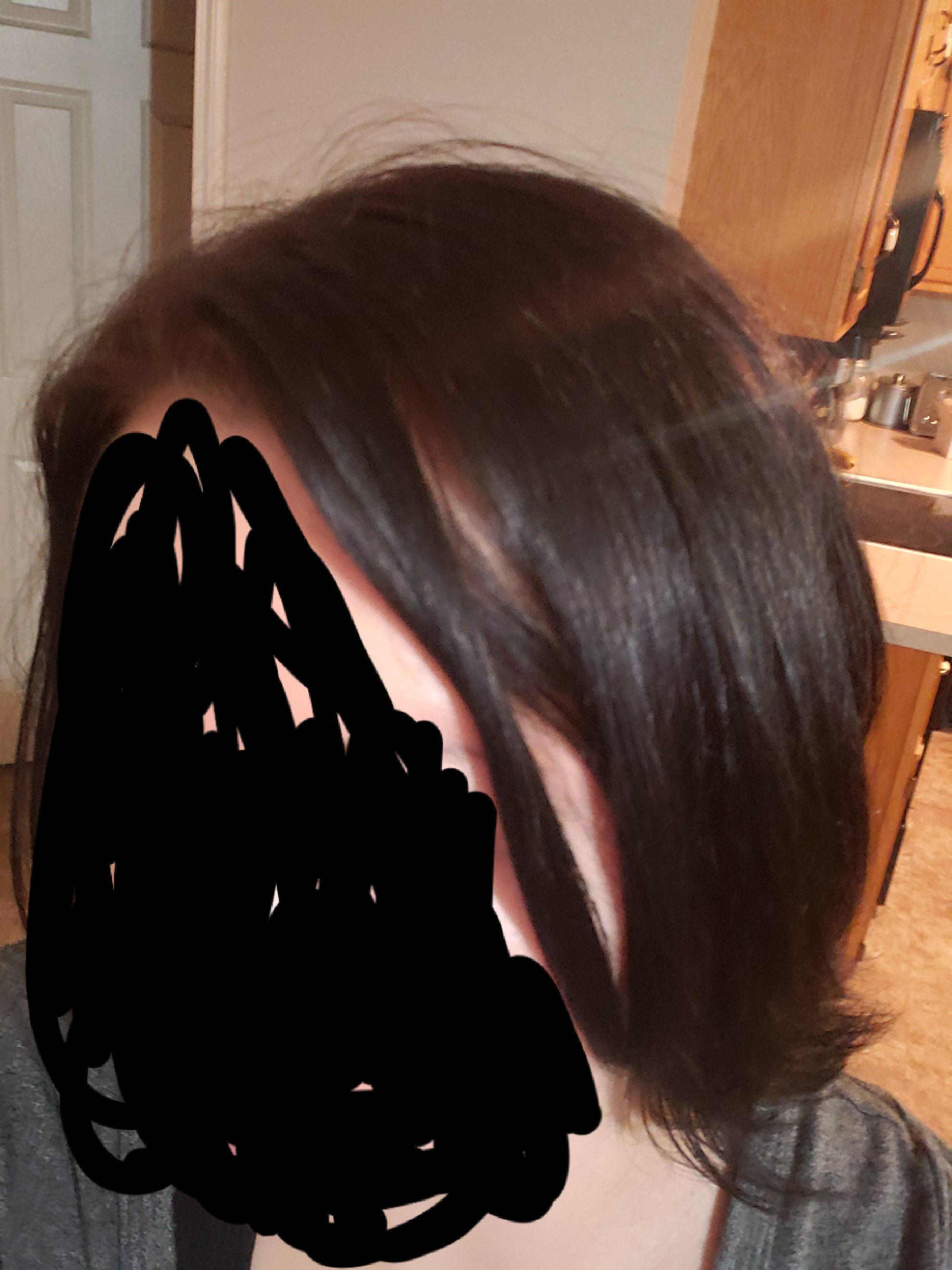 How to stop my bangs from parting like this? Makes my hair look greasy