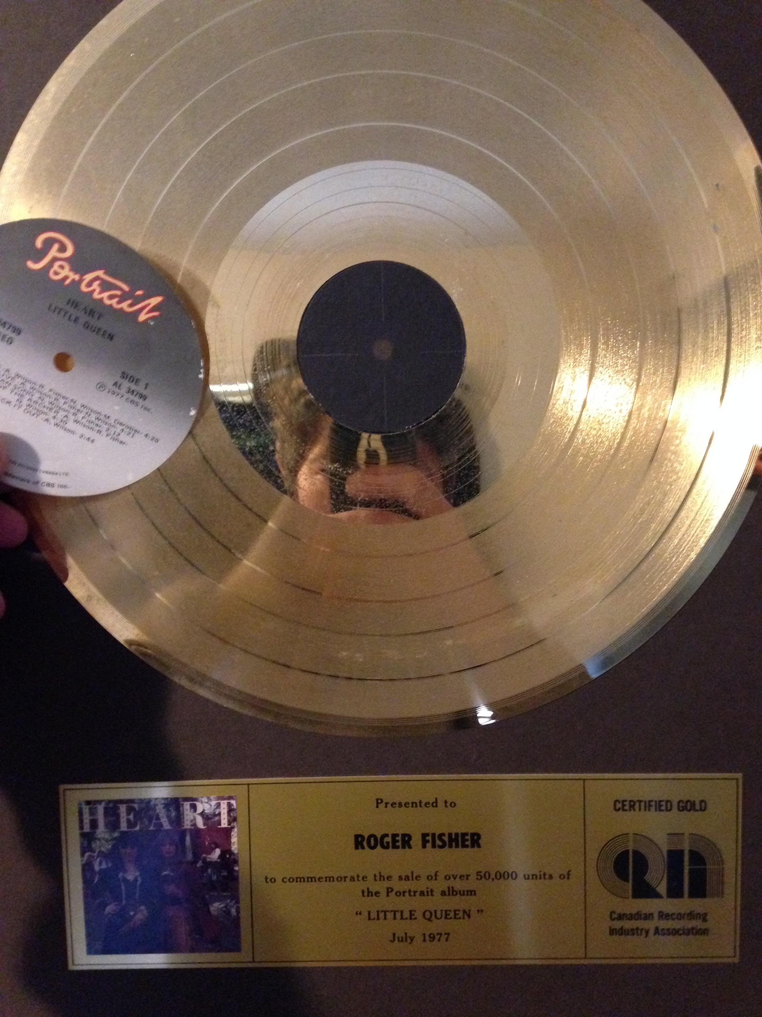 Need help restoring a gold record! Can any of you fine redditors help