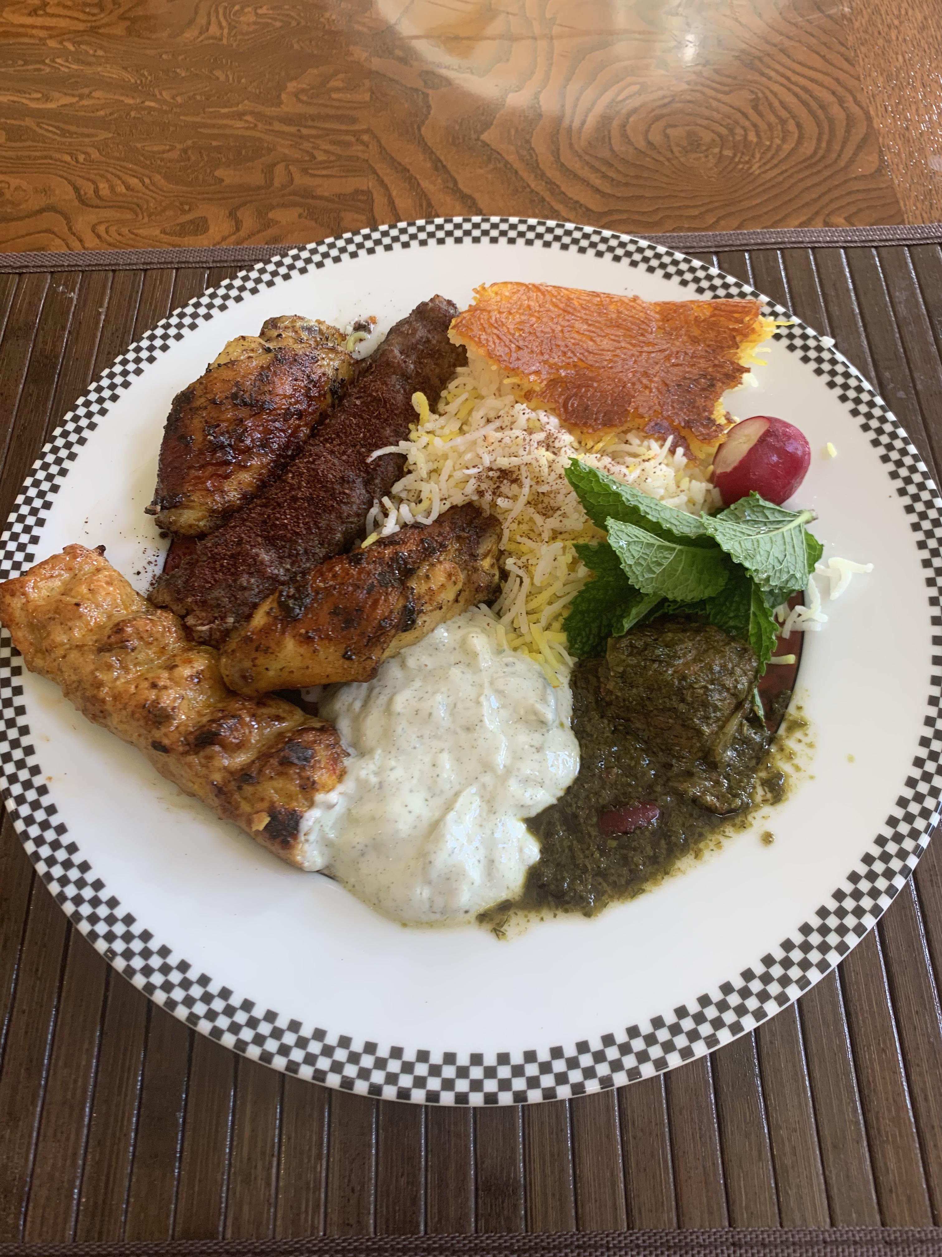[Homemade] Persian dinner r/food