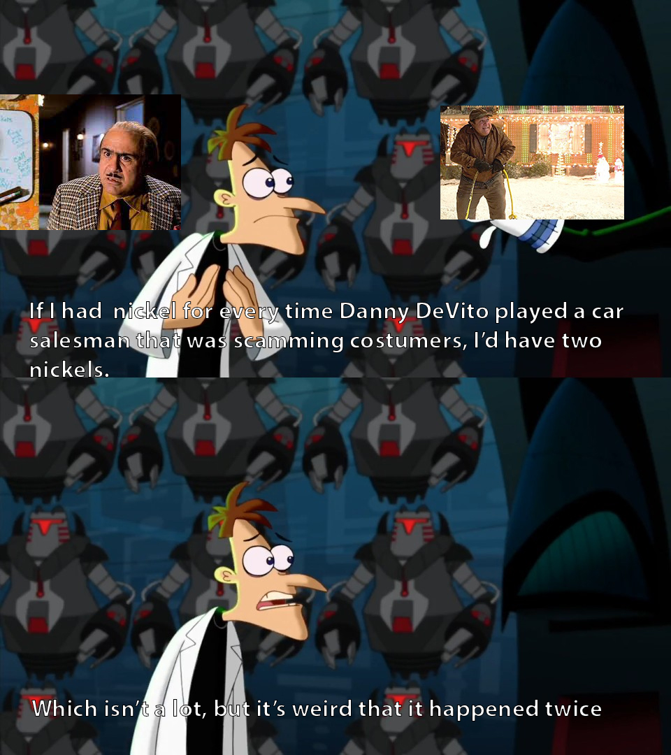 Danny DeVito is the best car salesman r/memes