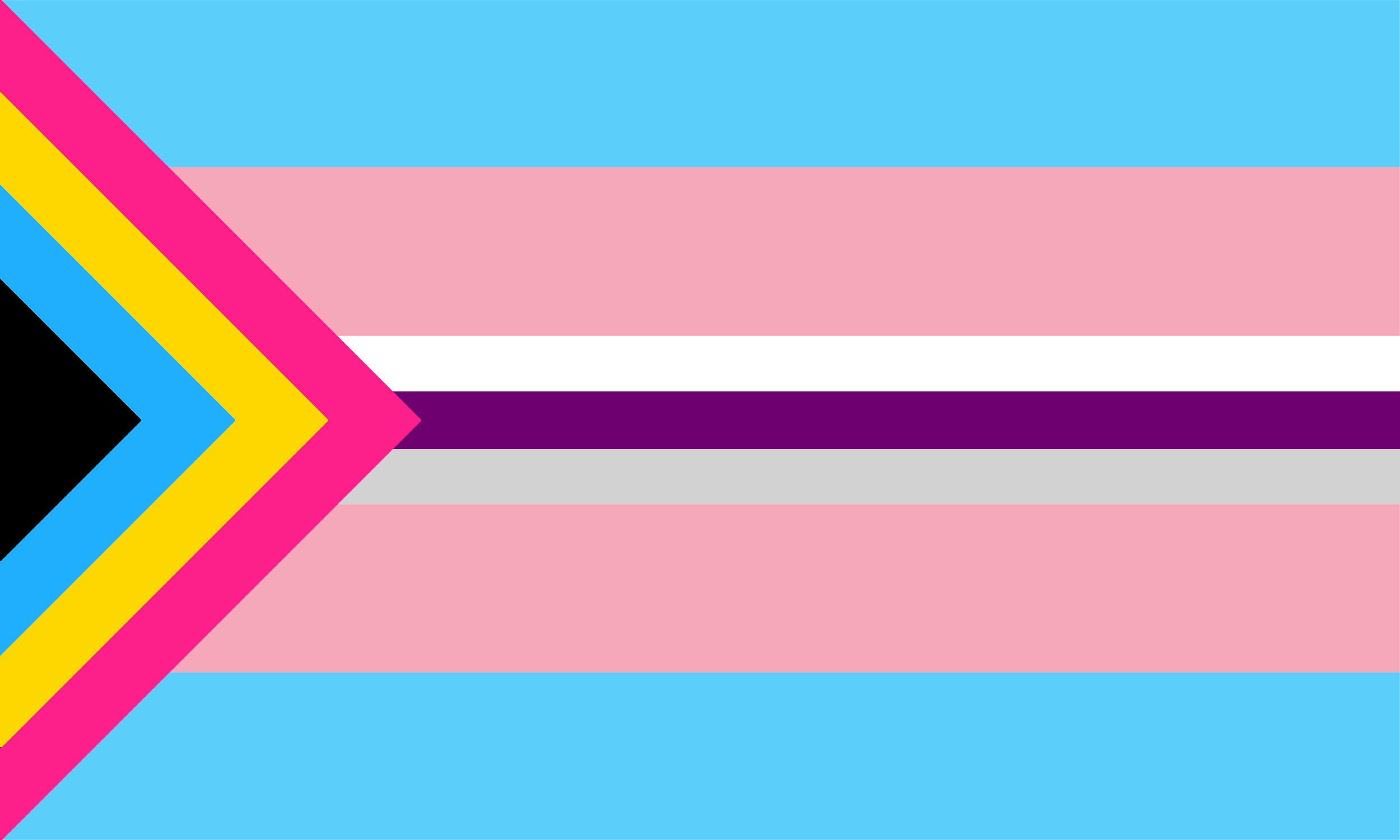 Demisexual panromantic trans flag. My first flag attempt! r