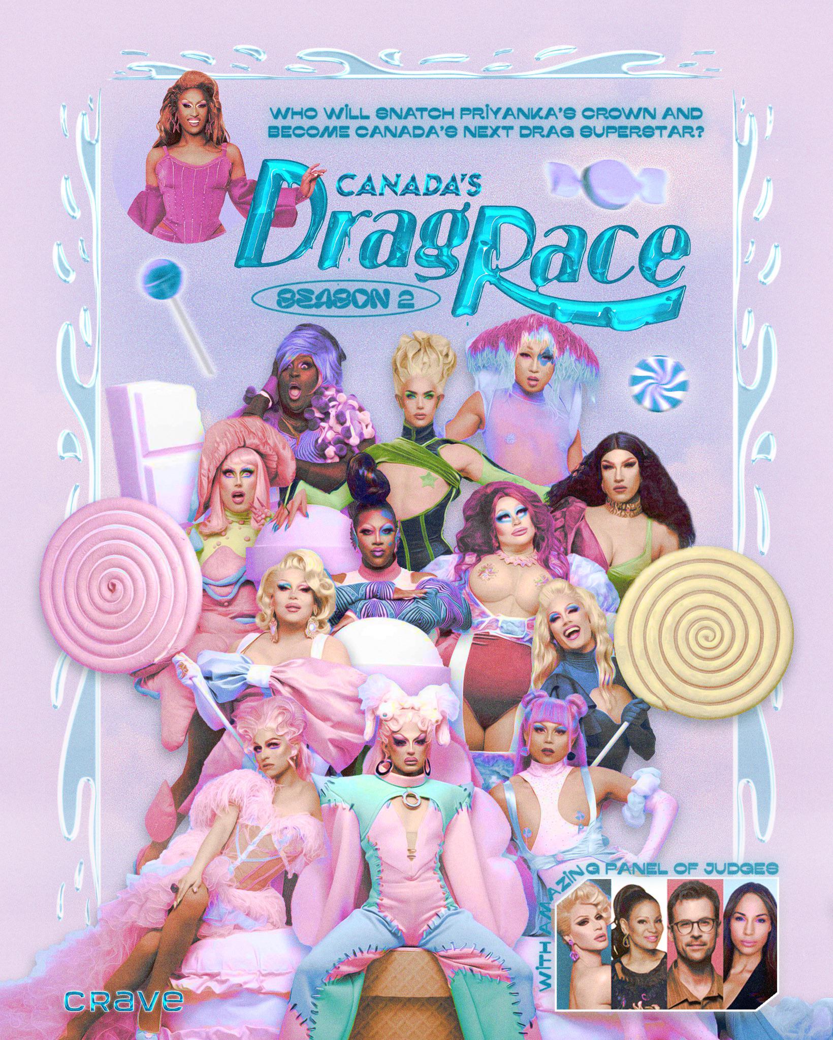 Poster I made for Canada’s Drag Race season 2! r/rupaulsdragrace