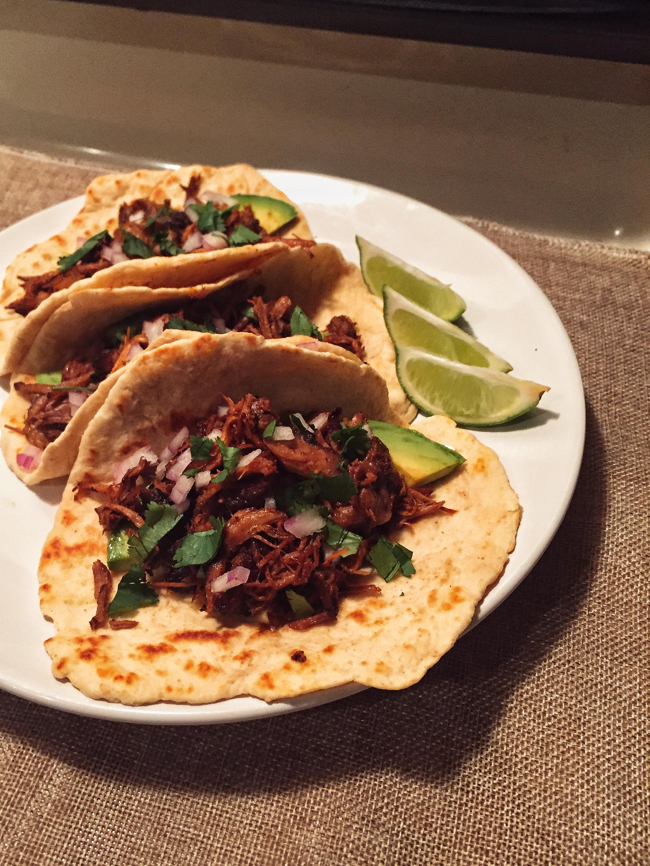 Beef Barbacoa Tacos with Homemade Tortillas [OC] [2189x2918] r/FoodPorn