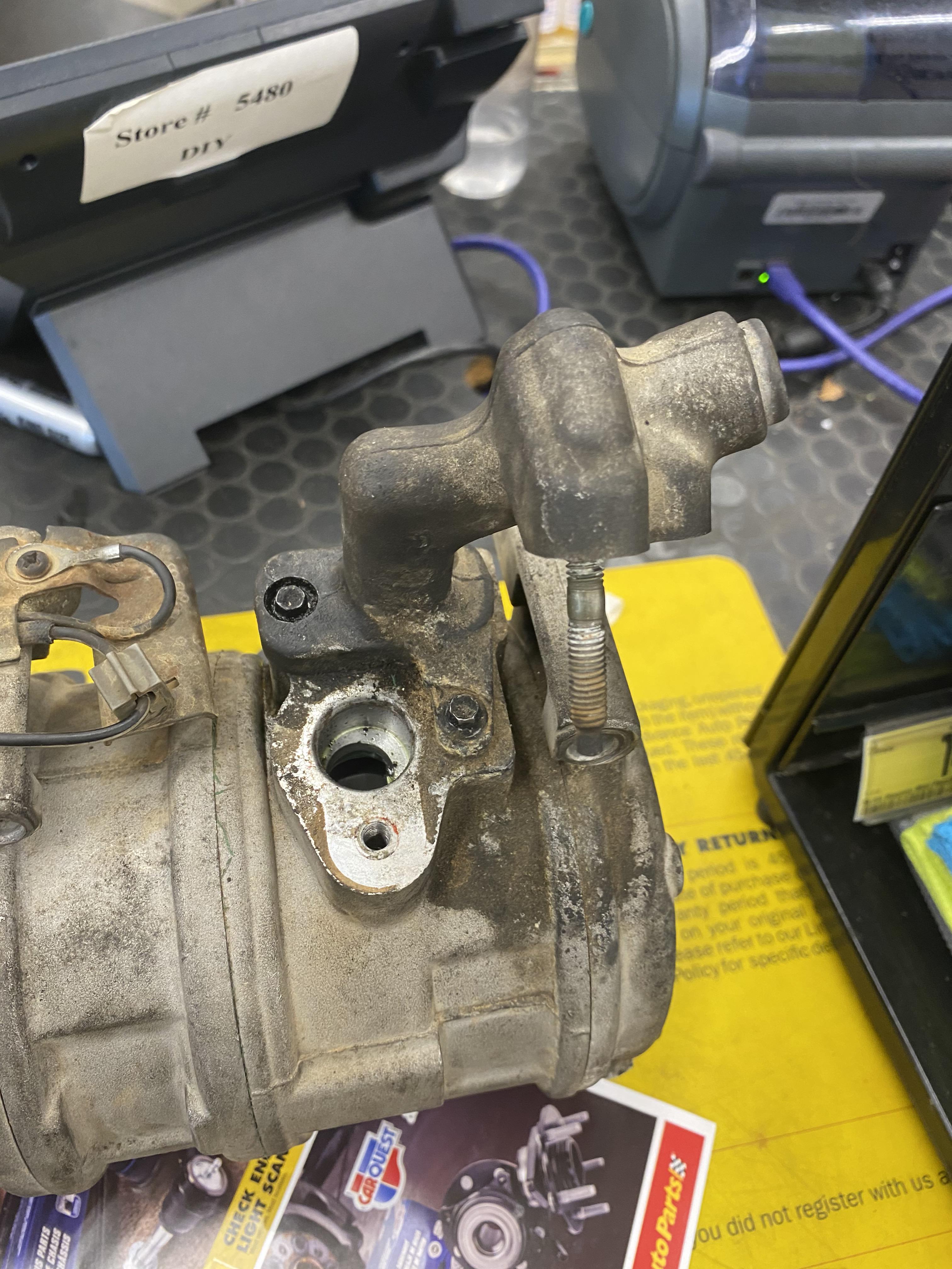 What is this part called? 2003 Honda Element air compressor r/Cartalk