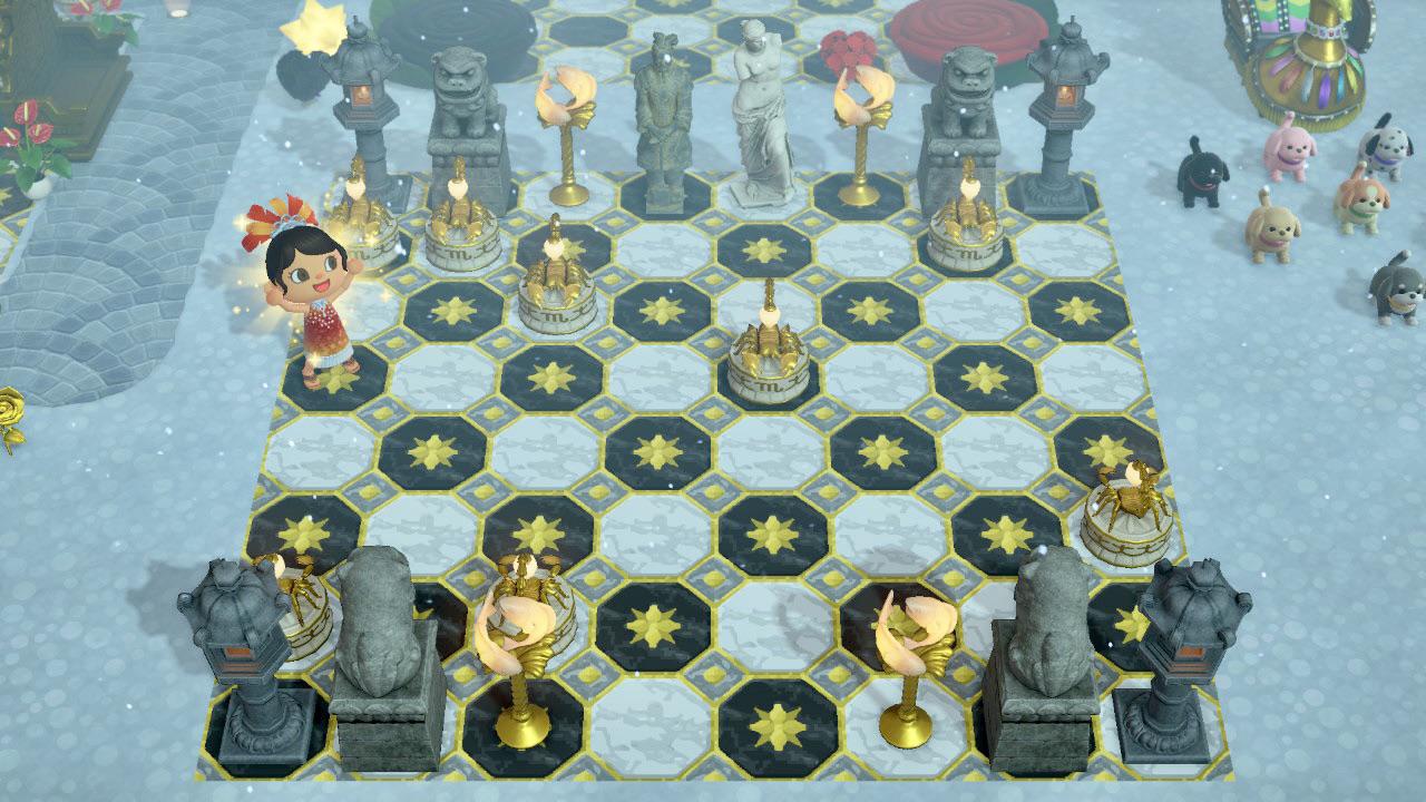My chess board! r/AnimalCrossing