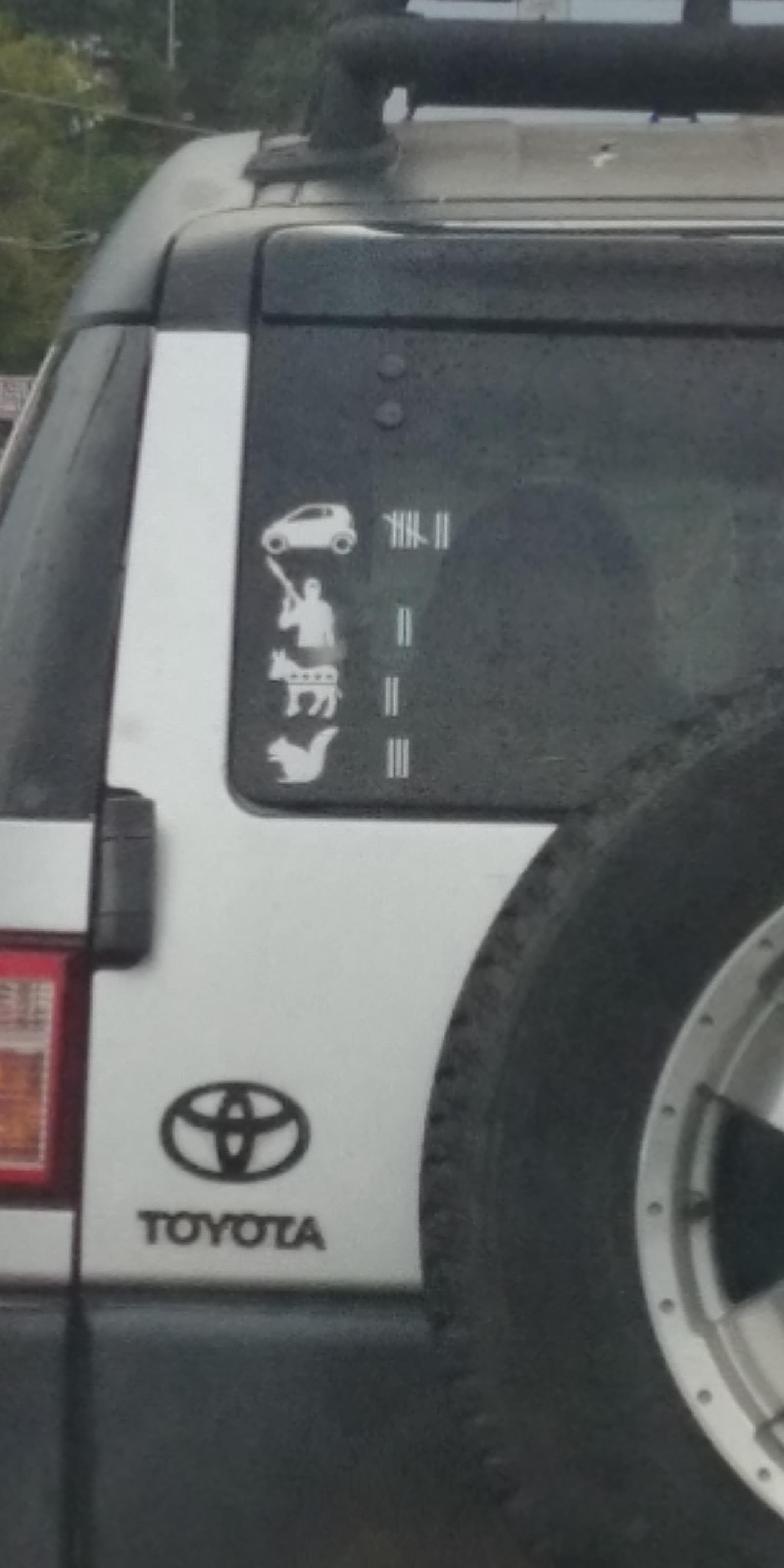 What do these decals mean? r/whatisthisthing