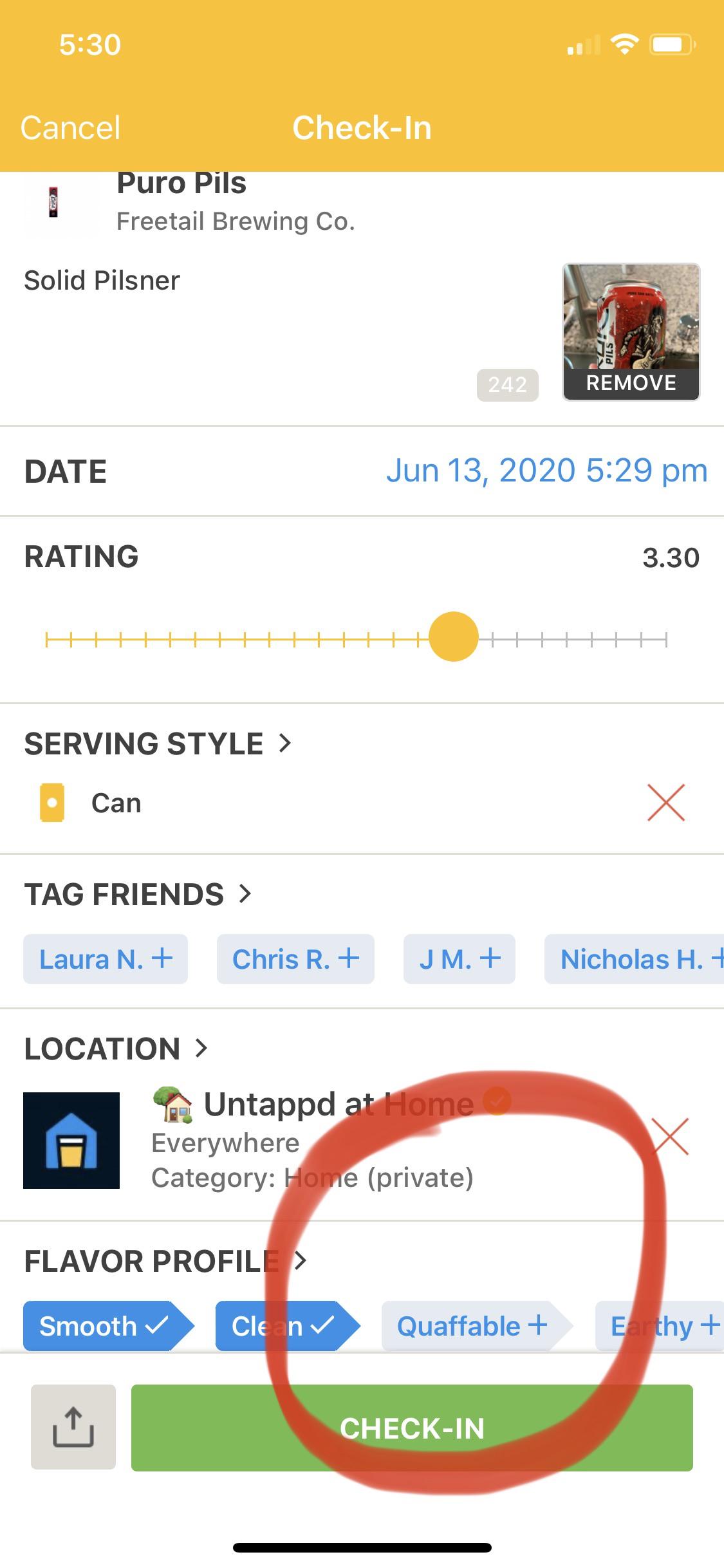 Damn! Someone on Untappd is breaking out the thesaurus on the flavor